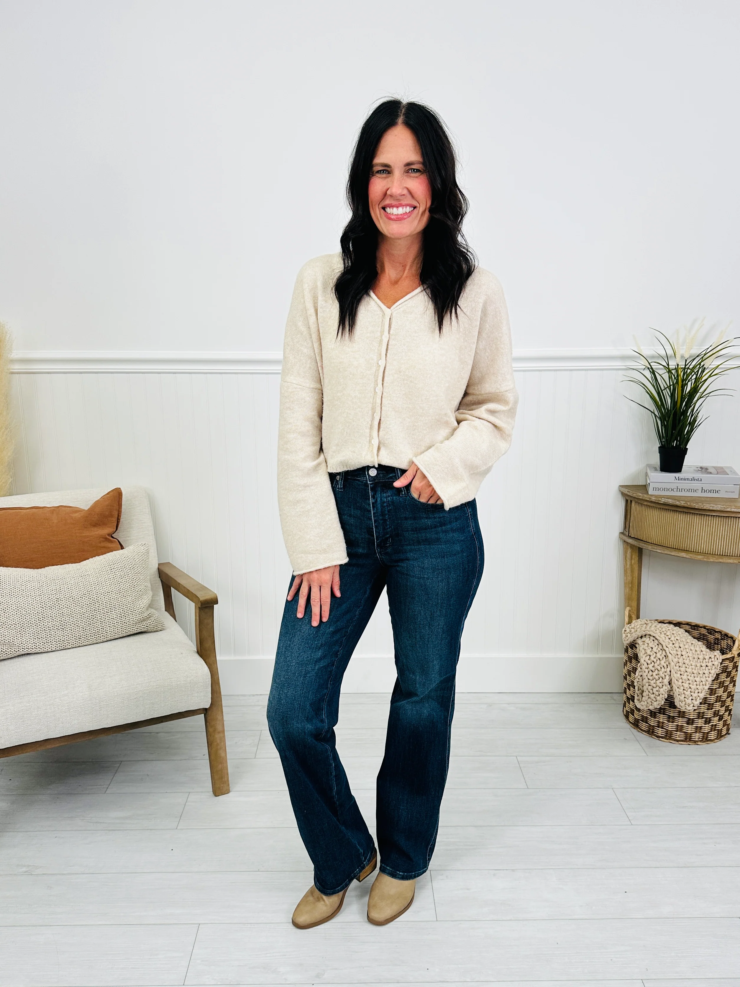 Judy Blue Be In Control Tummy Control Straight Jeans in Regular and Petite - Image 20