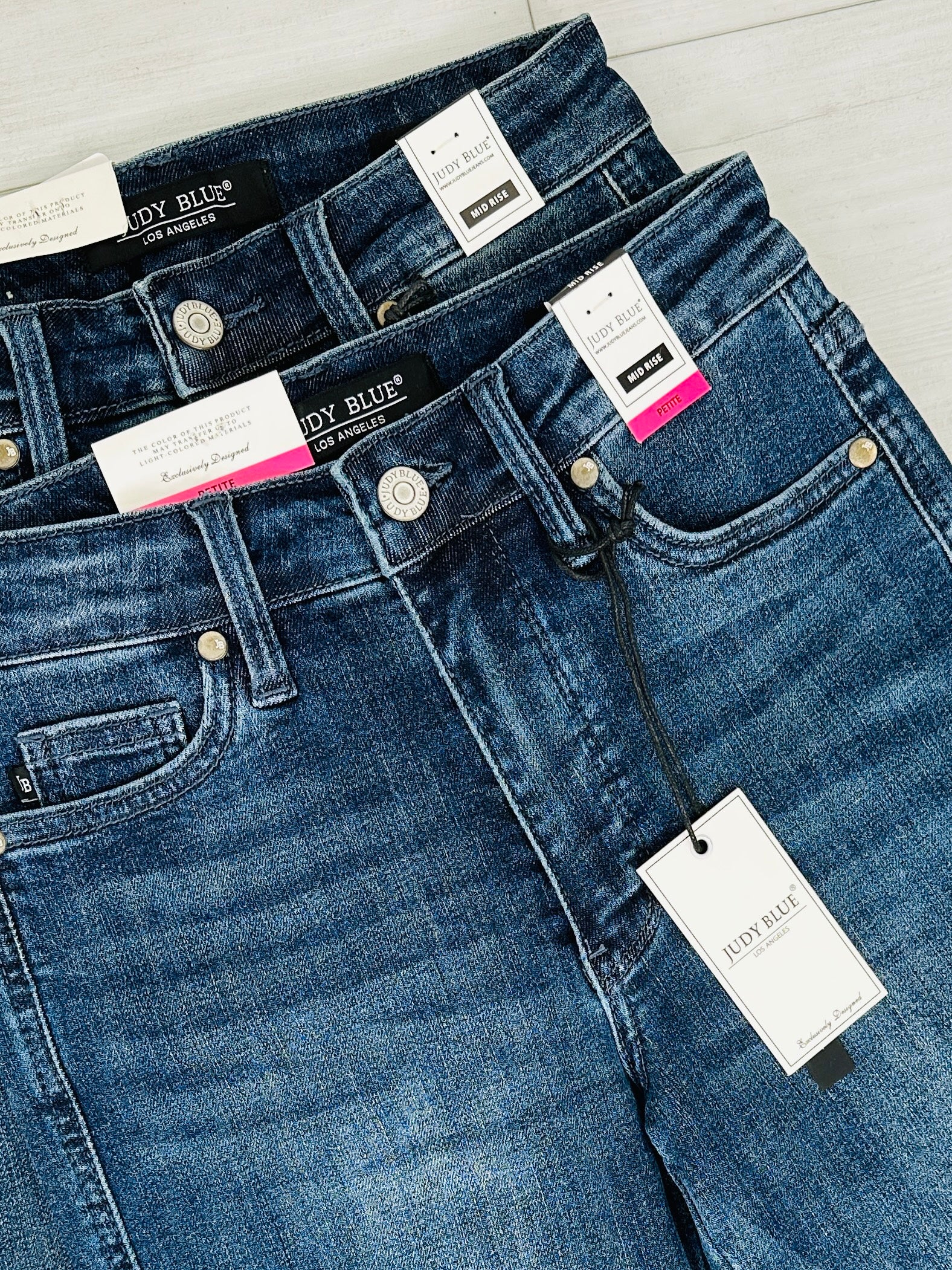 Judy Blue Be In Control Tummy Control Straight Jeans in Regular and Petite - Image 3
