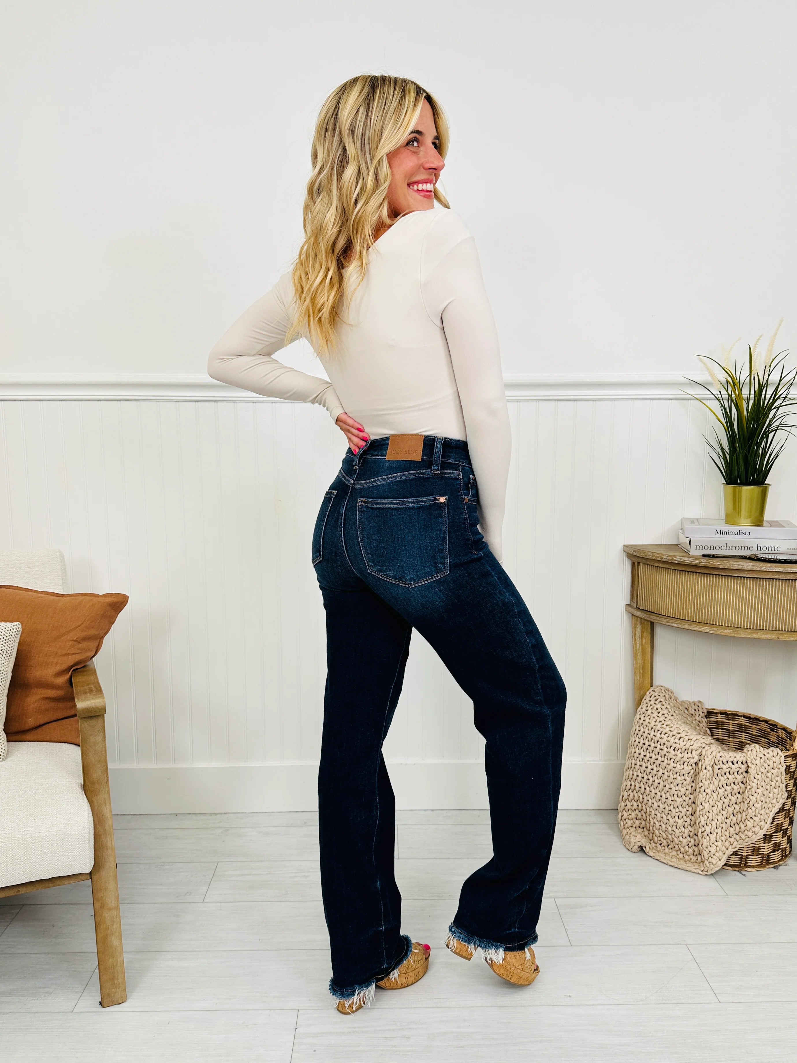 Judy Blue Keep You in The Dark Straight Leg Jeans - Image 7