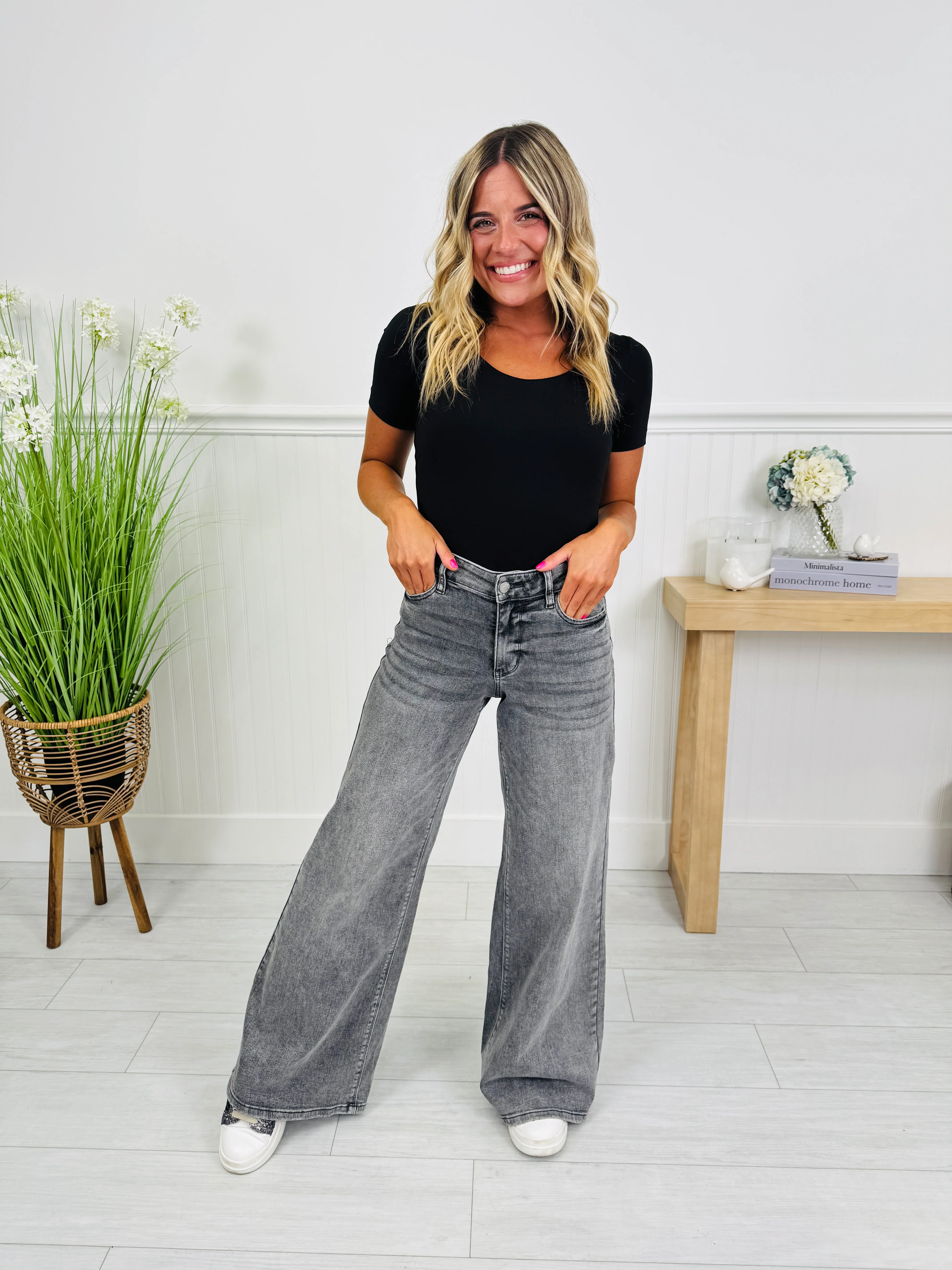 Judy Blue Smoke Show Palazzo Wide Leg Jeans - Image 10