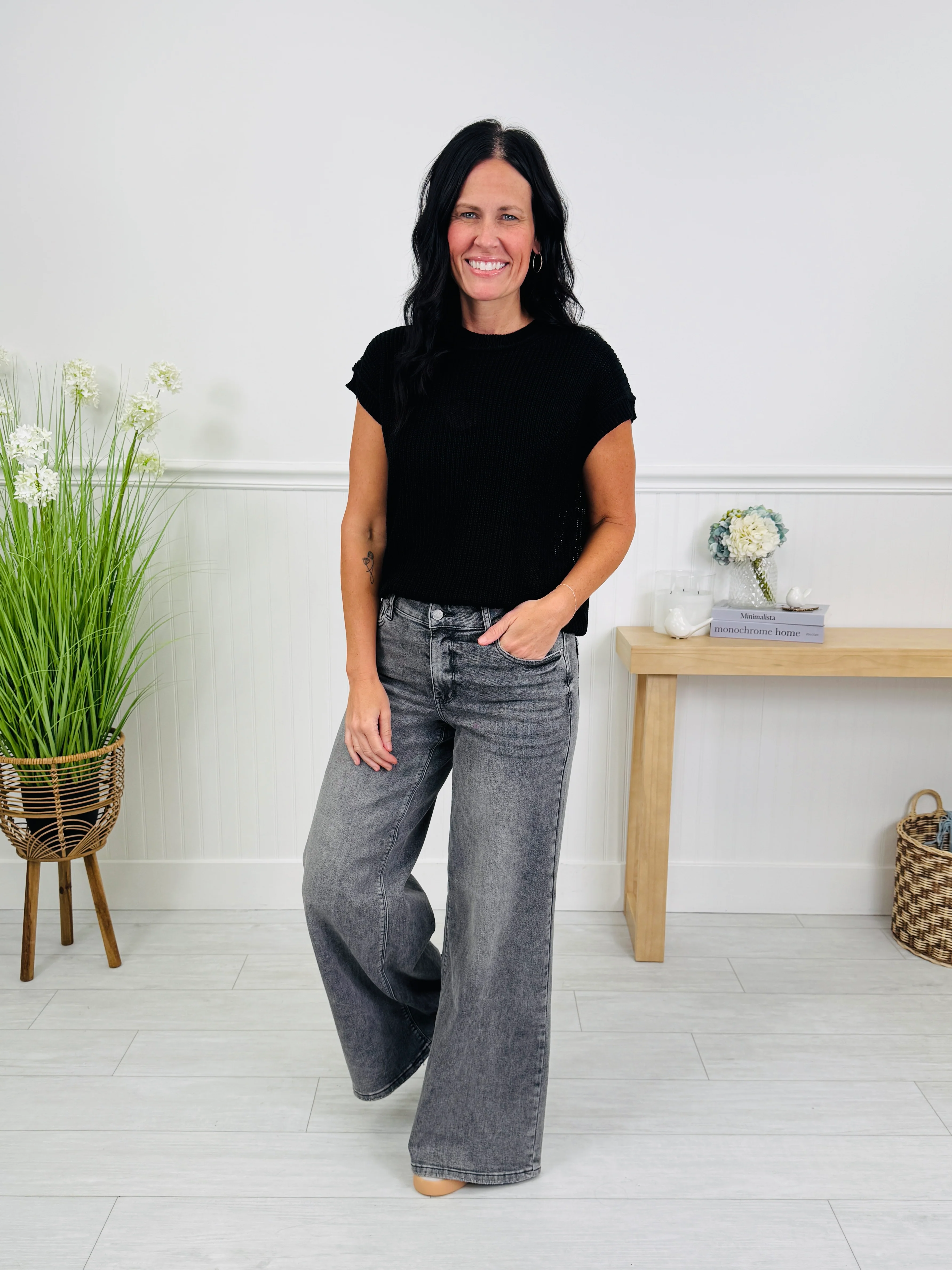 Judy Blue Smoke Show Palazzo Wide Leg Jeans - Image 15