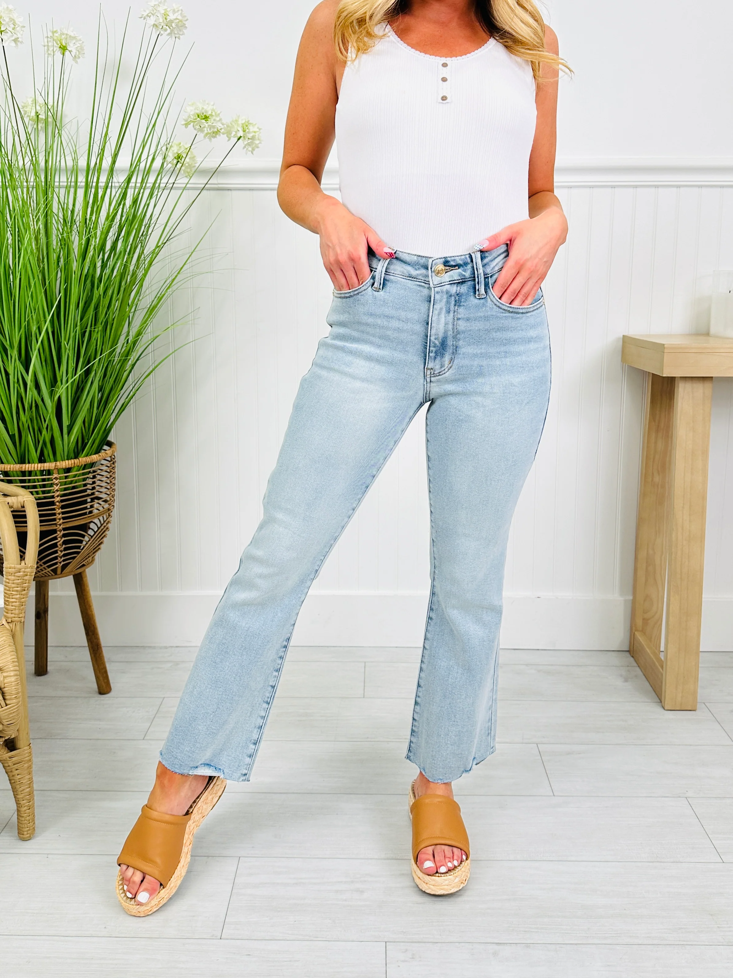 Judy Blue Spring Shift Kick Flares - Image 7