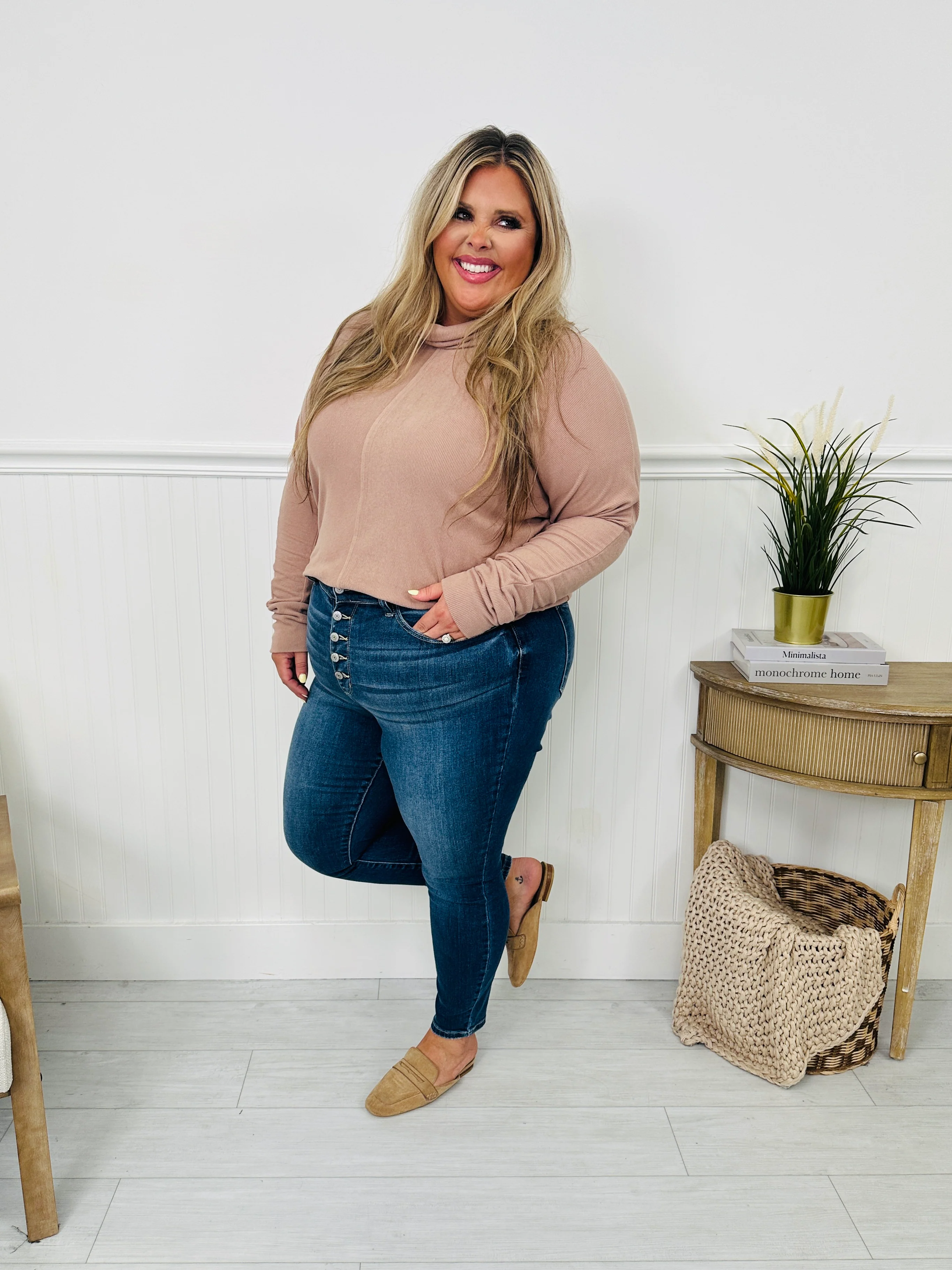 Judy Blue We Stay Fly Button Fly Skinny Jeans - Image 13