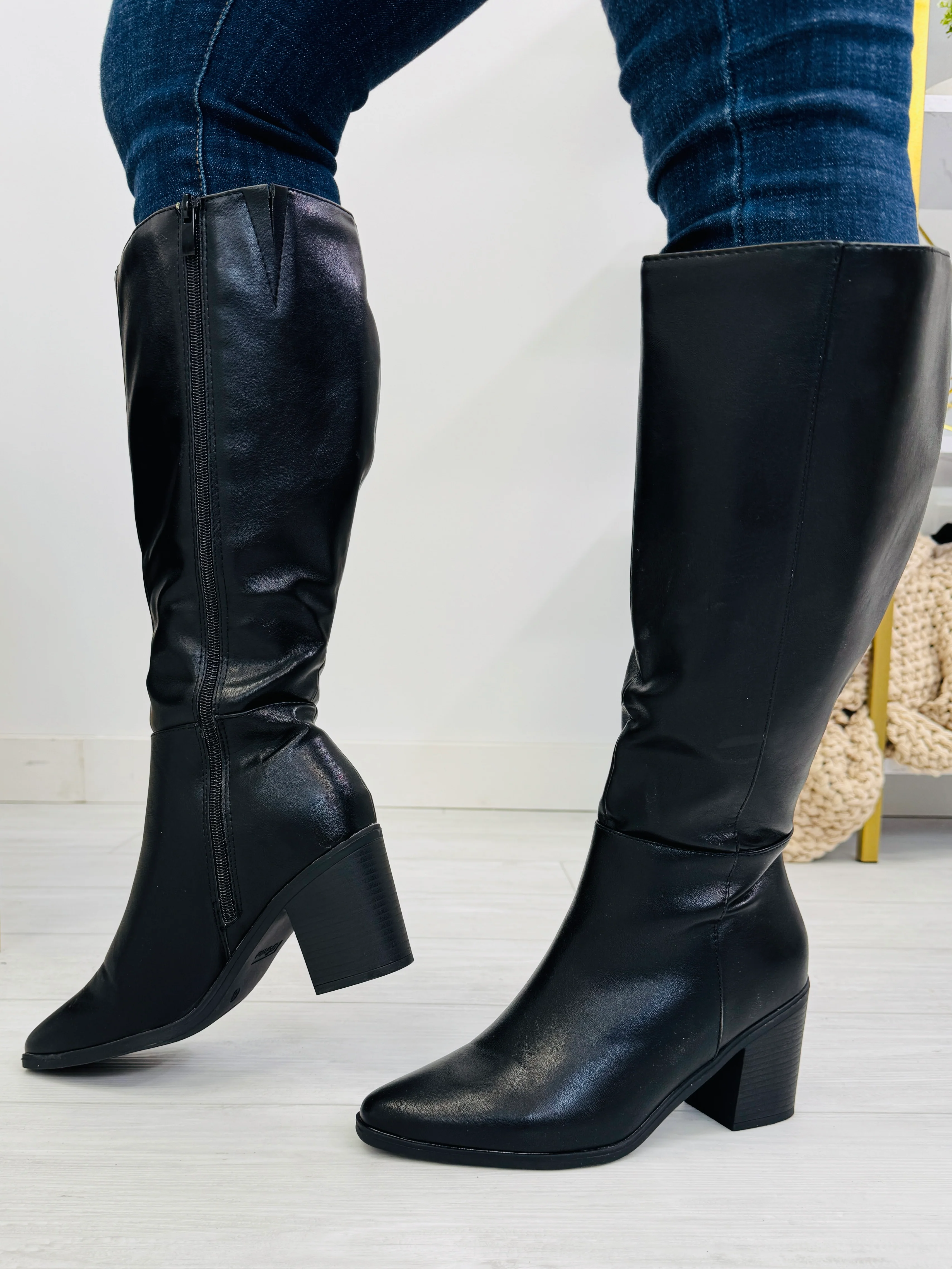 Keep Me Standing Boots in Black - Image 3