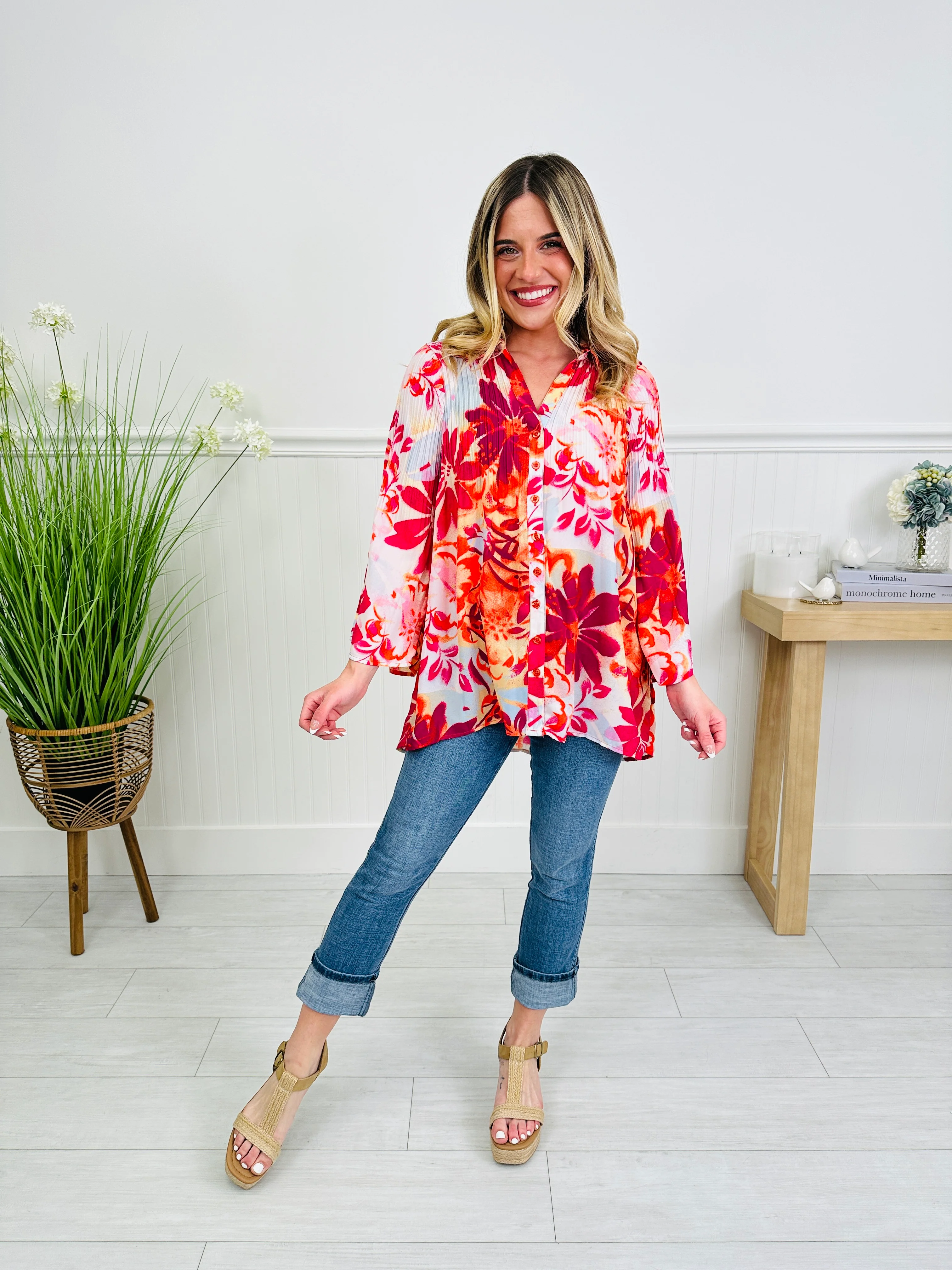 Let the Sunshine In Top in Miami Beach Print - Image 4