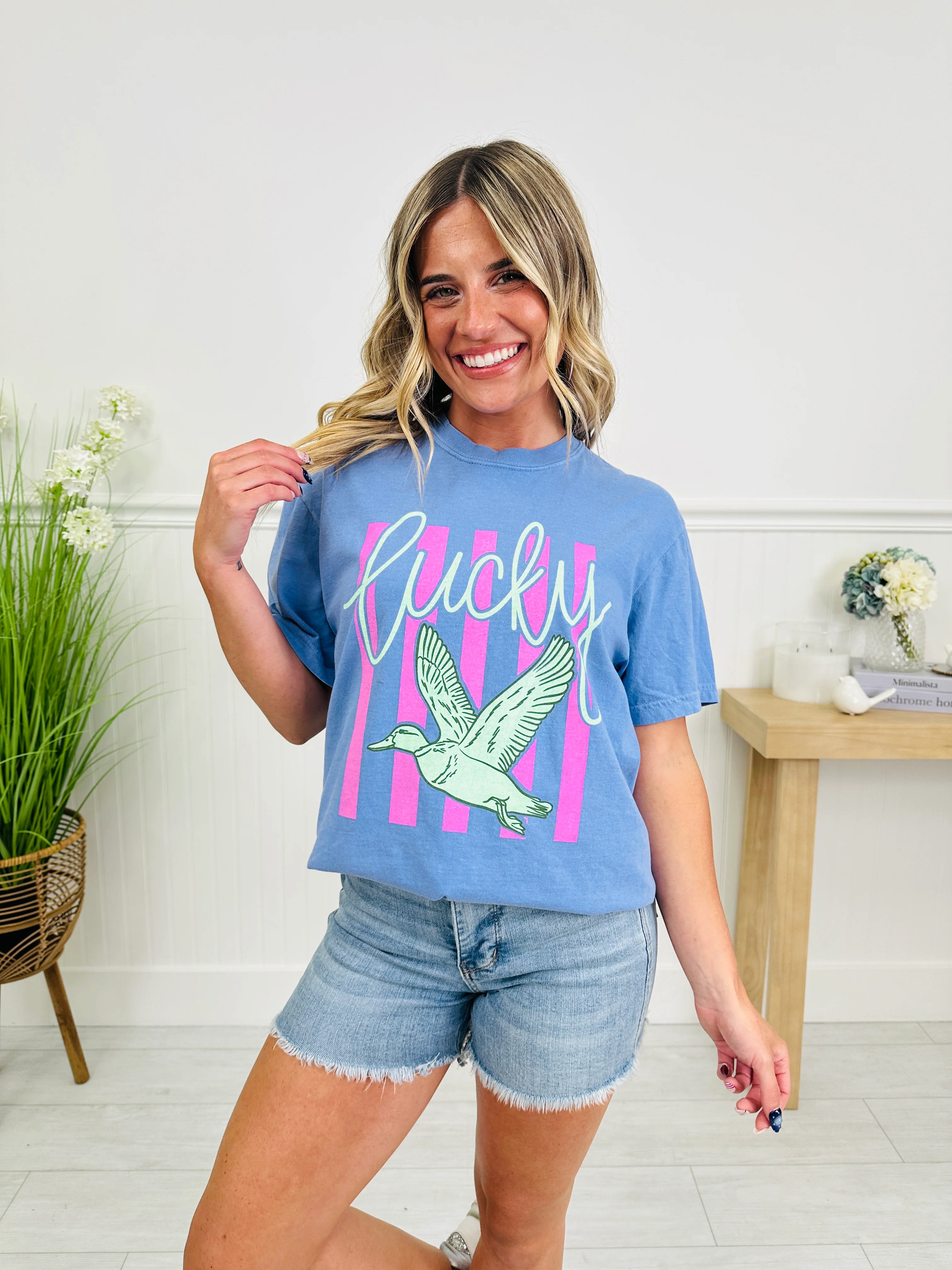 Lucky Duck Graphic Tee - Image 4