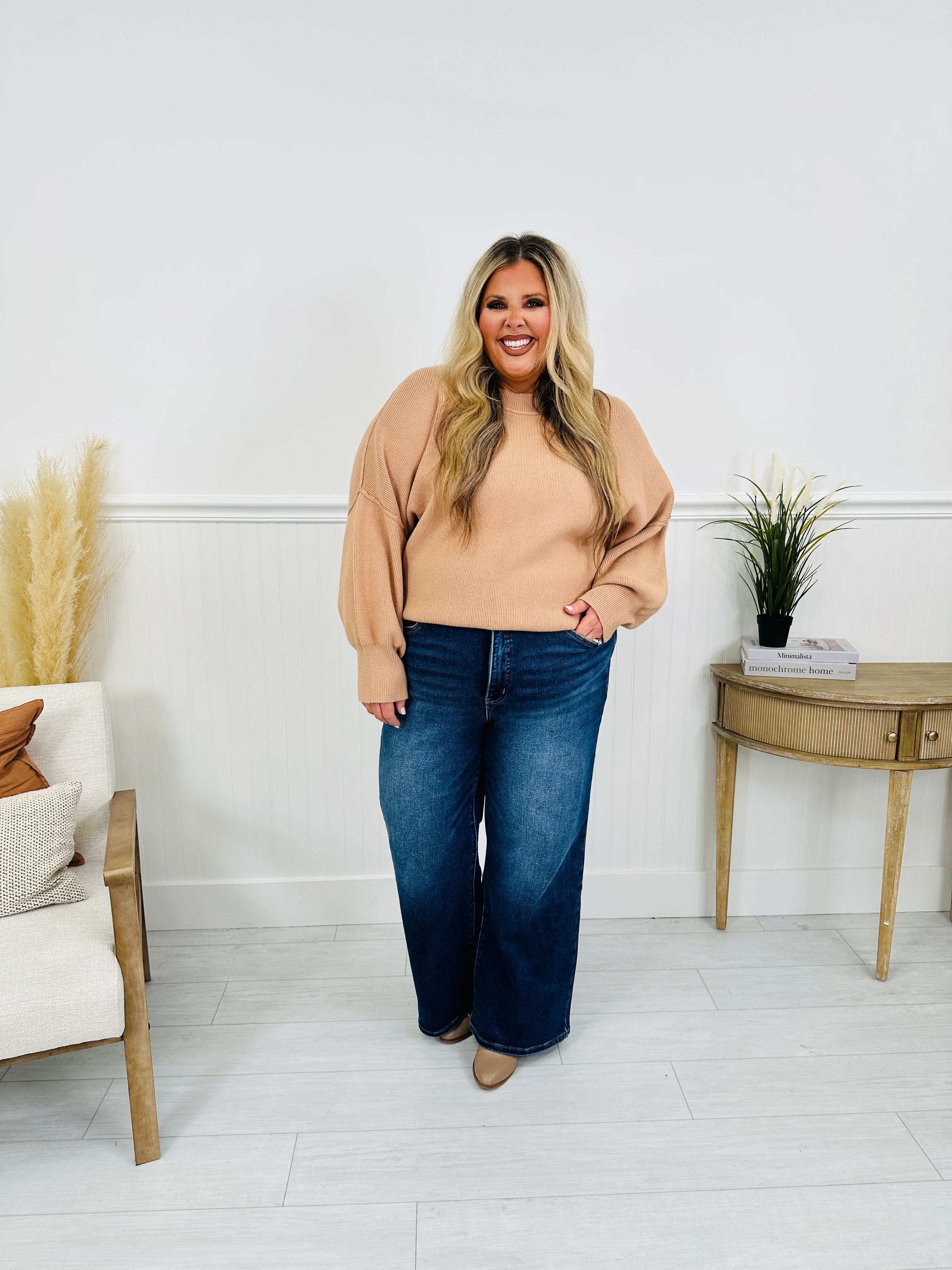 Made For You Wide Leg Jeans in Multiple Inseams - Image 14