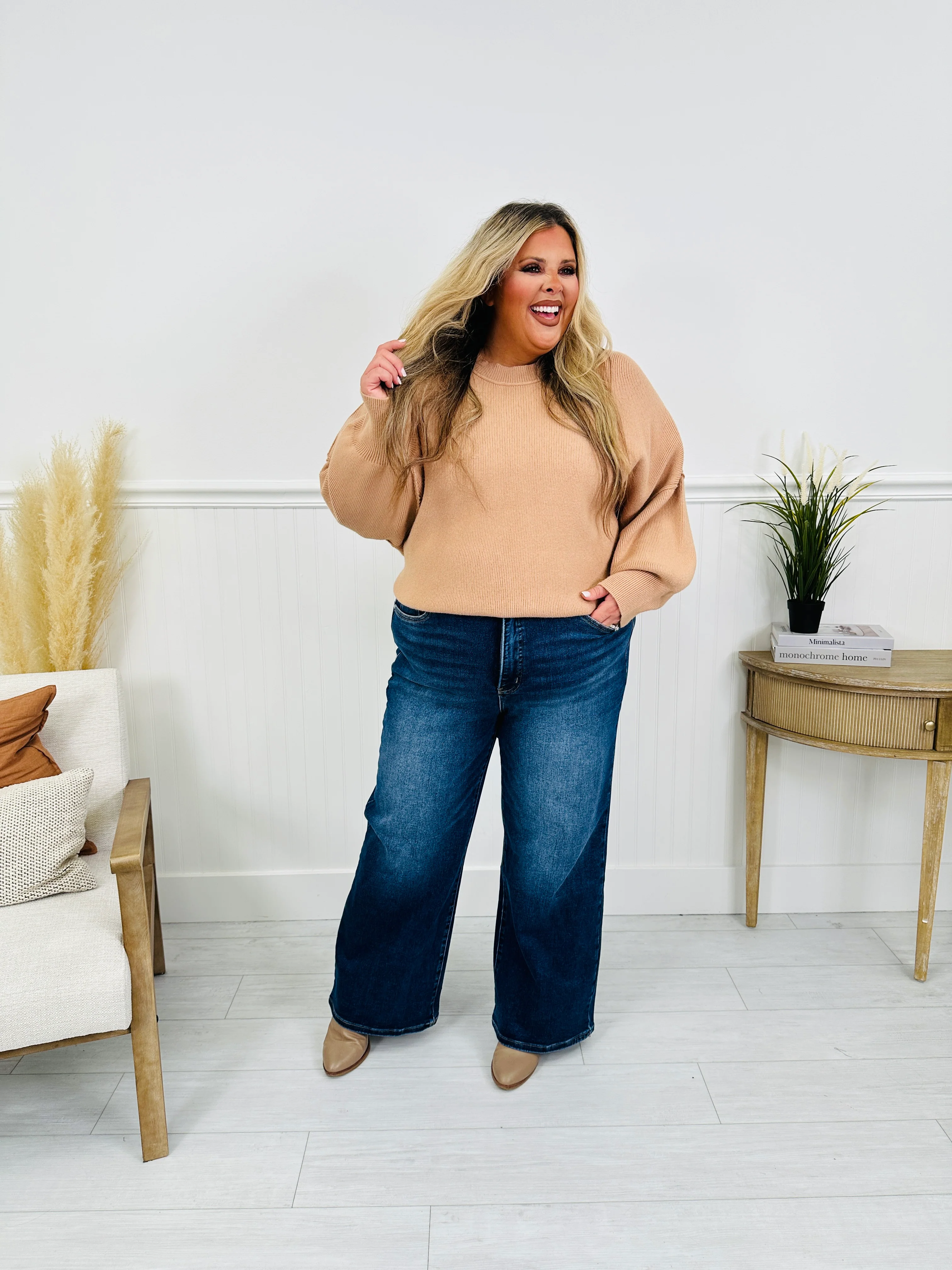 Made For You Wide Leg Jeans in Multiple Inseams - Image 15