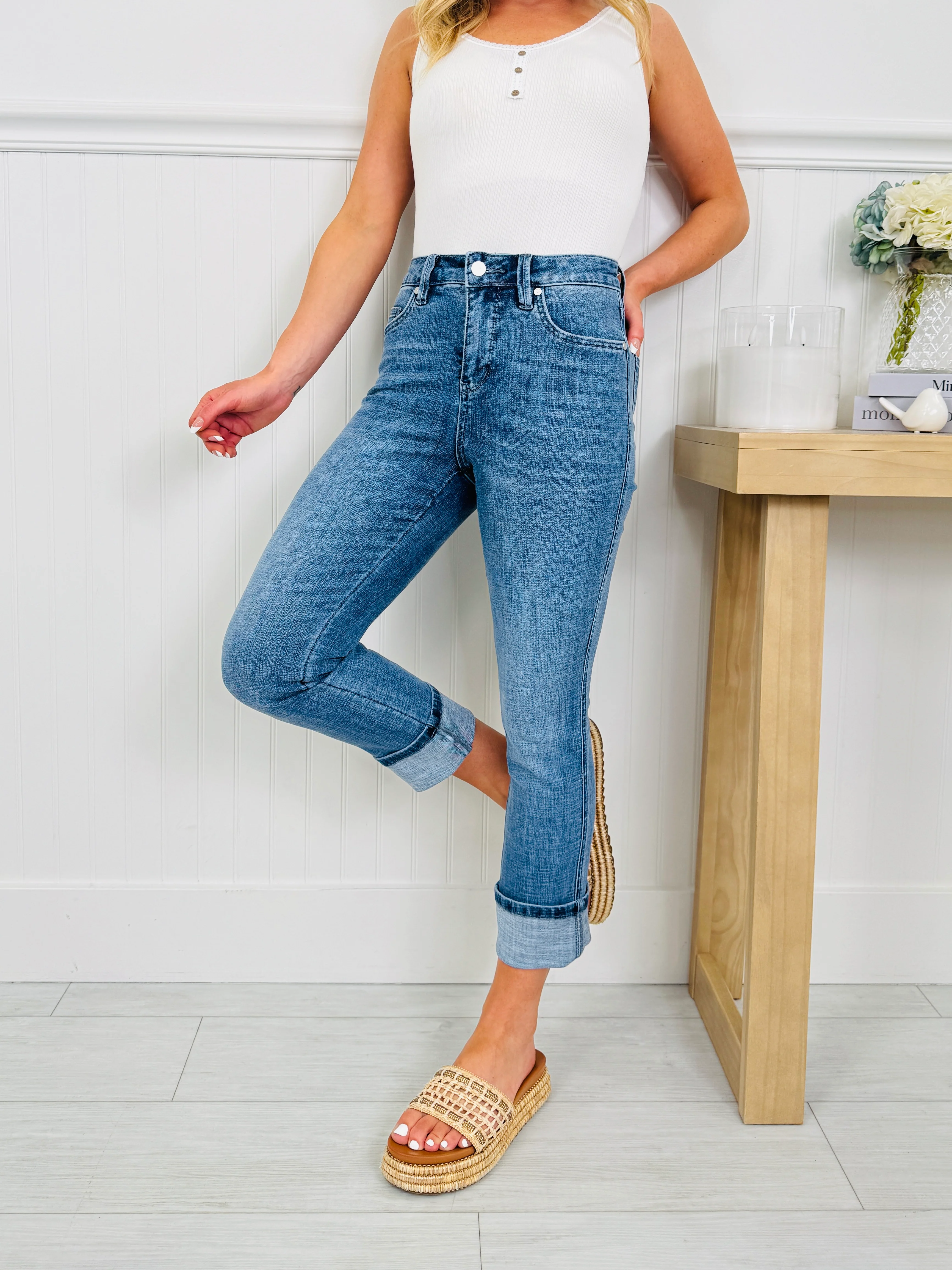 Meant For You Tummy Control Capri Jeans in Three Inseams - Image 5