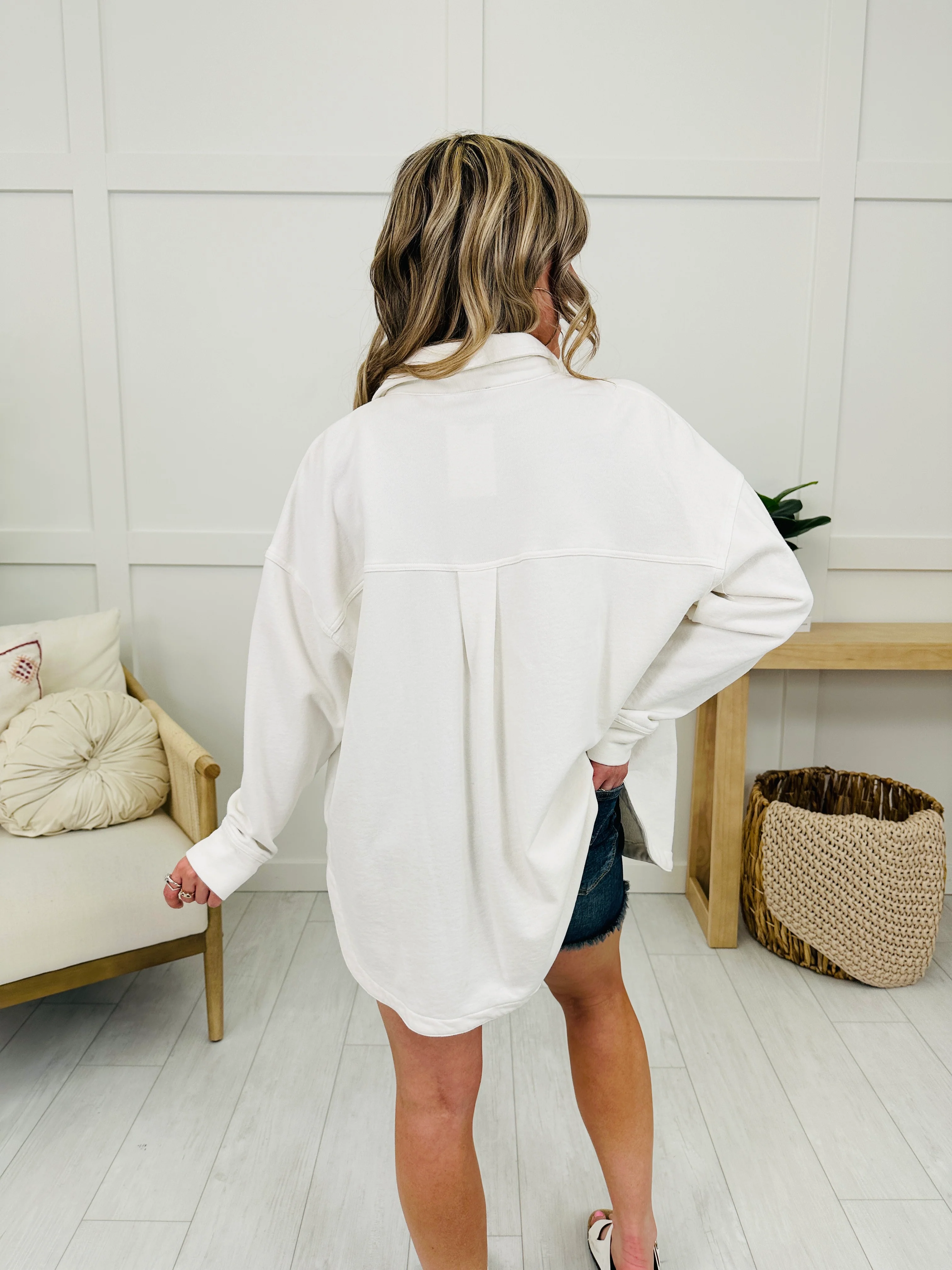 MOCO Exclusive Go Everywhere Jacket In White - Image 6