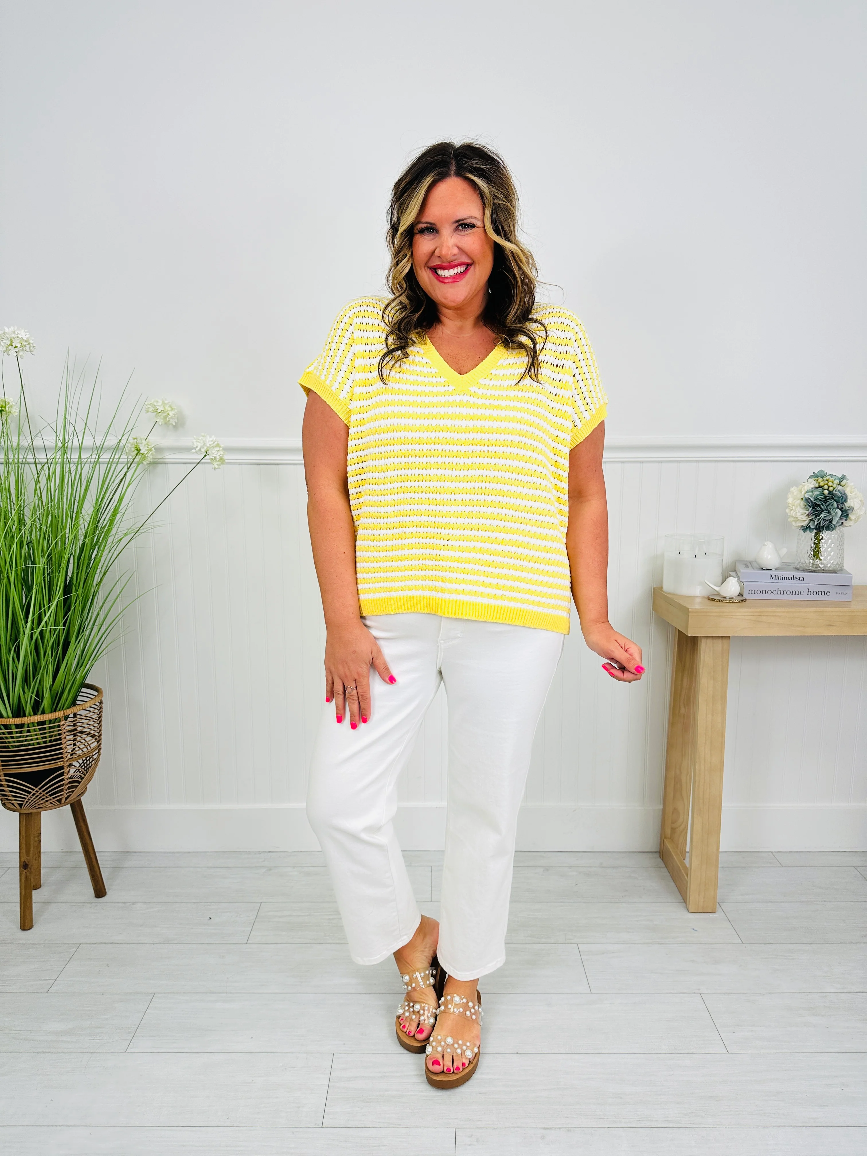 Nautical Knit Top In Multiple Colors - Image 11