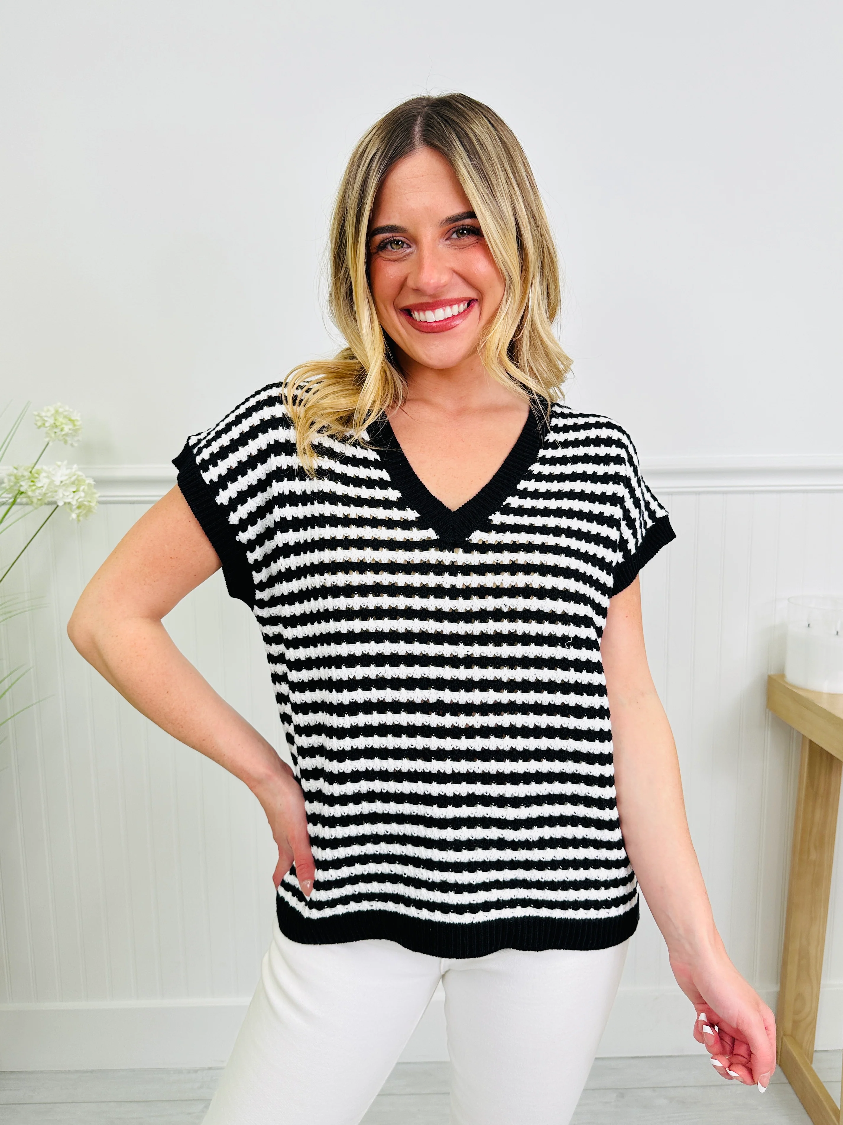 Nautical Knit Top In Multiple Colors - Image 15