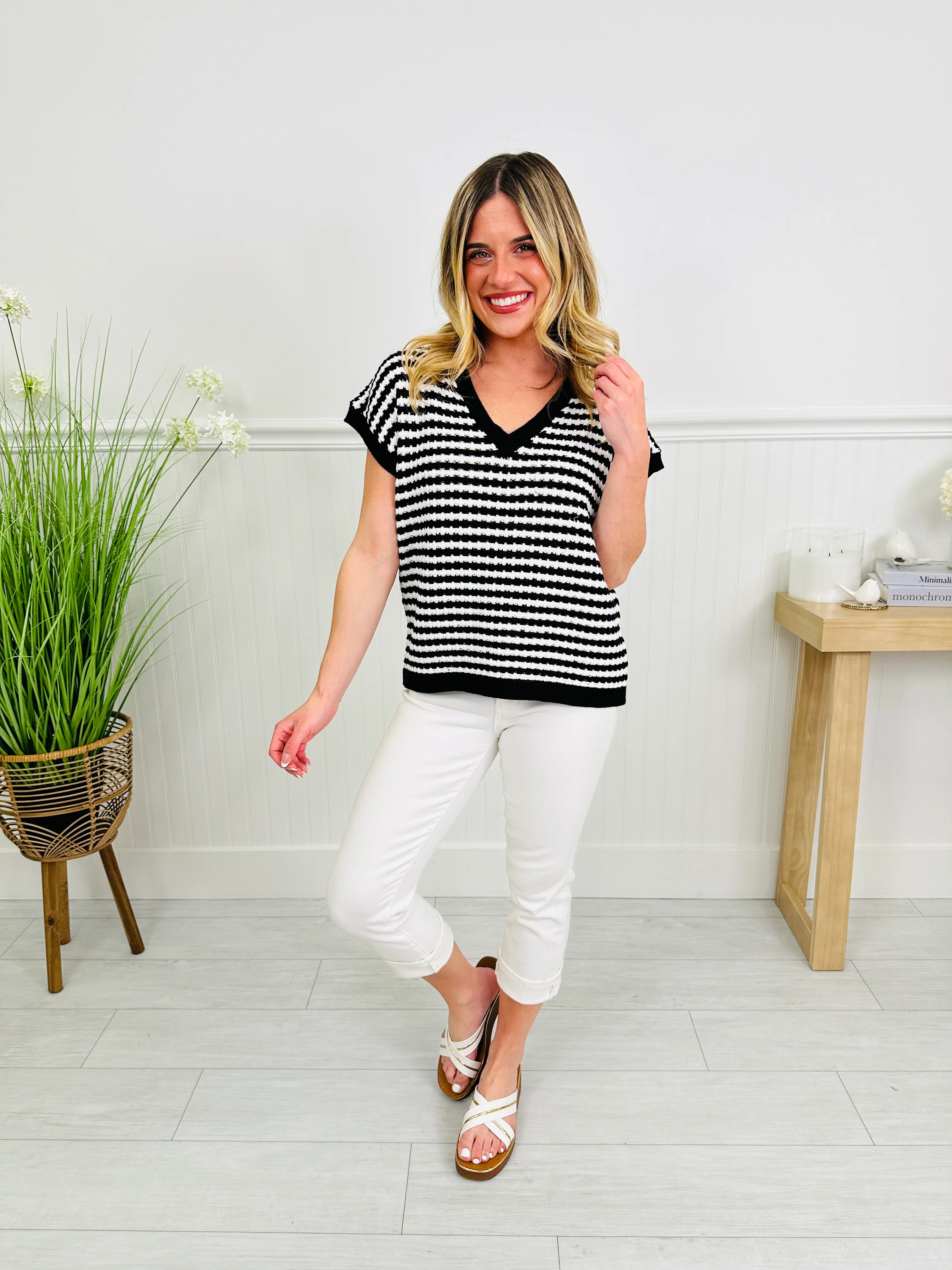 Nautical Knit Top In Multiple Colors - Image 16