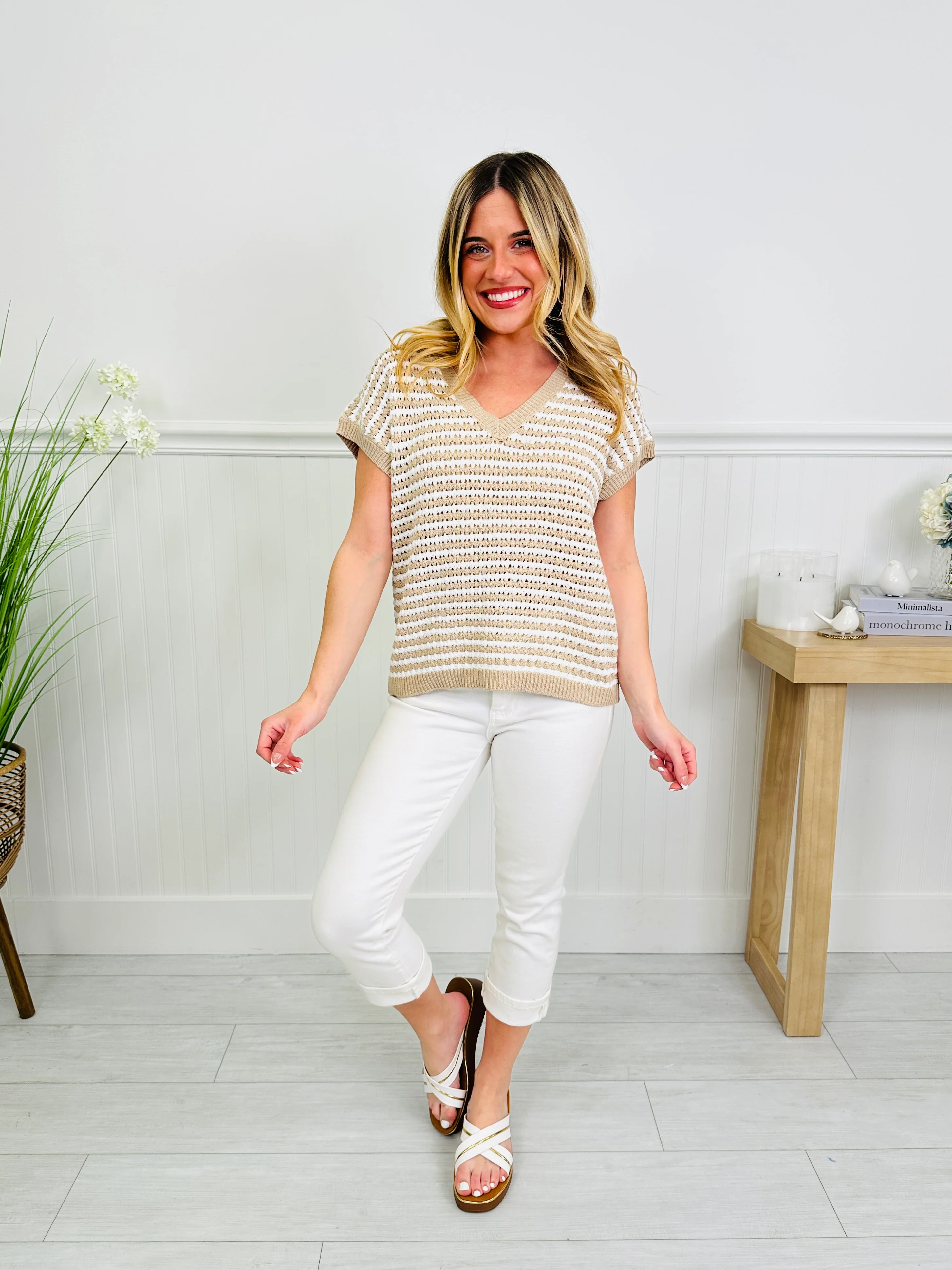 Nautical Knit Top In Multiple Colors - Image 7