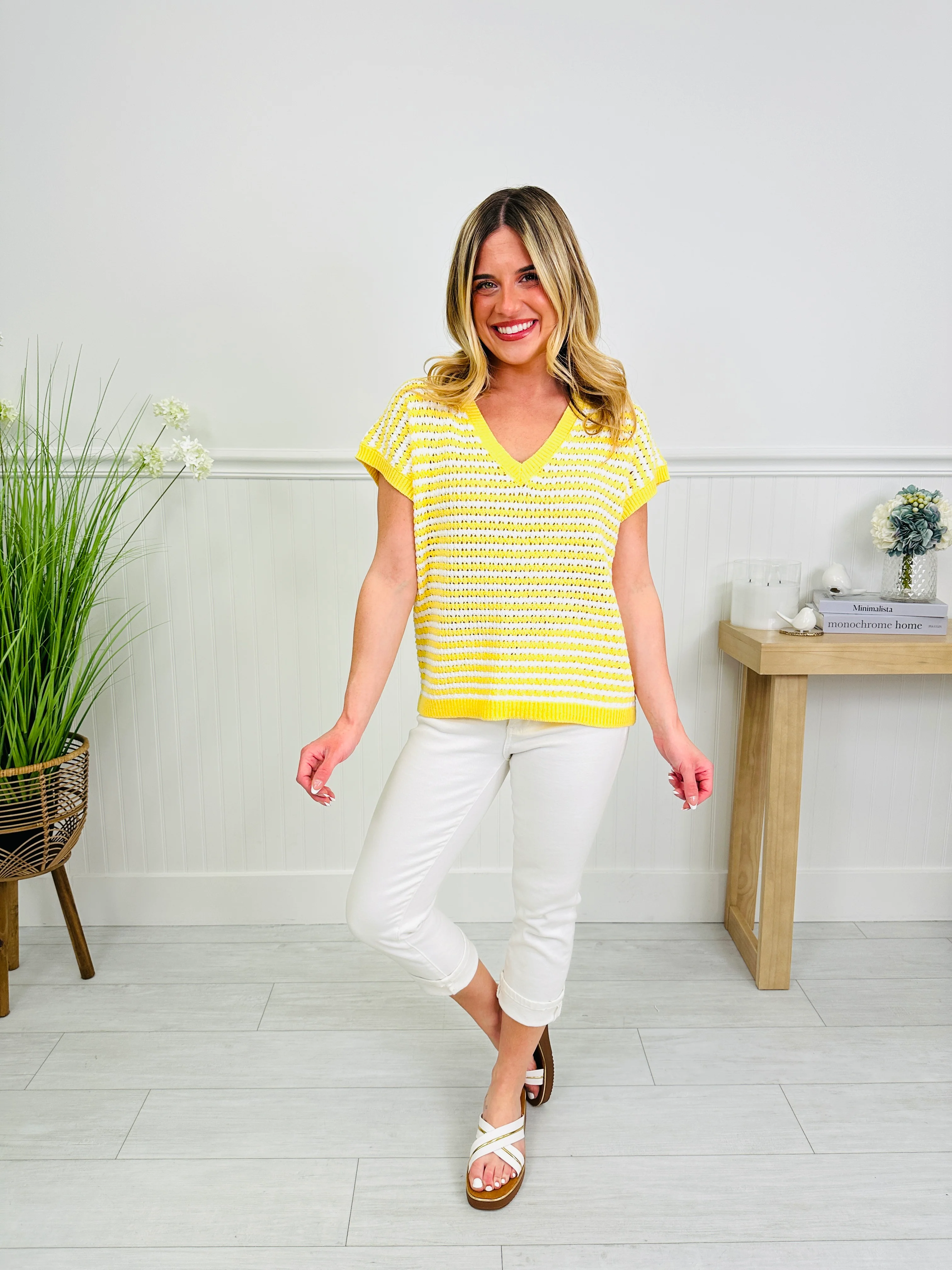 Nautical Knit Top In Multiple Colors - Image 9