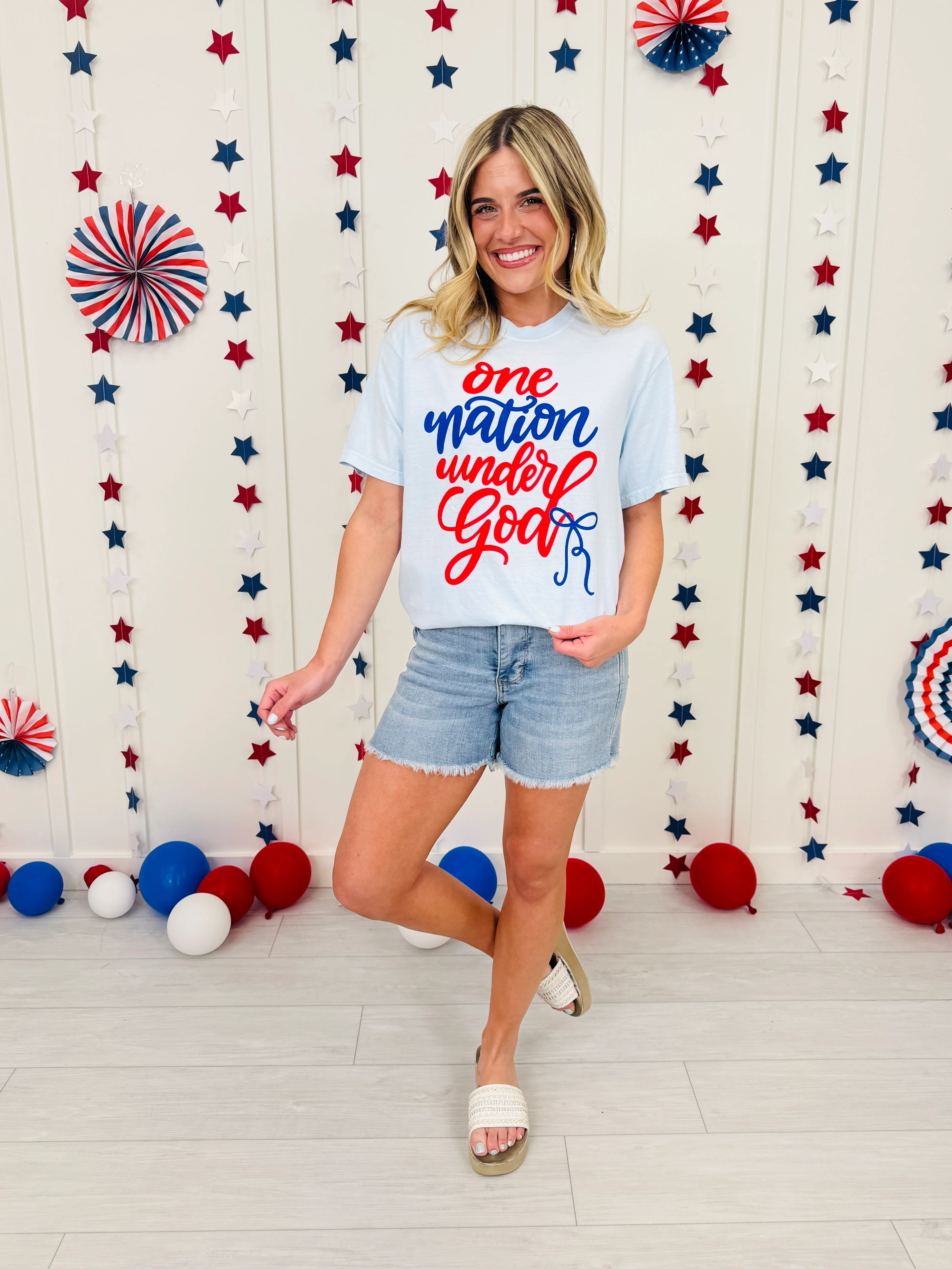 One Nation Under God Graphic Tee - Image 4