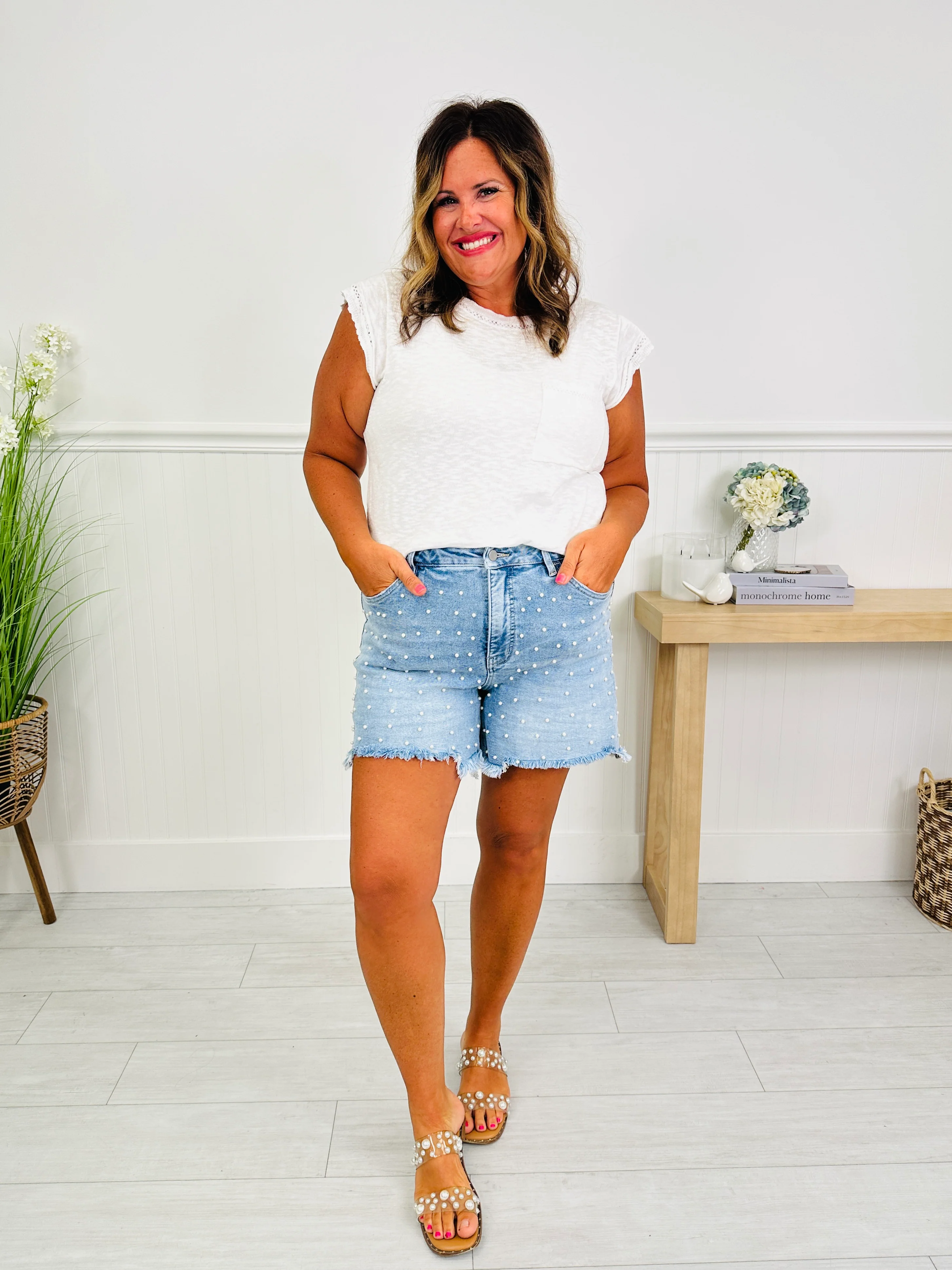 Pearl Perfection Tummy Control Shorts - Image 11