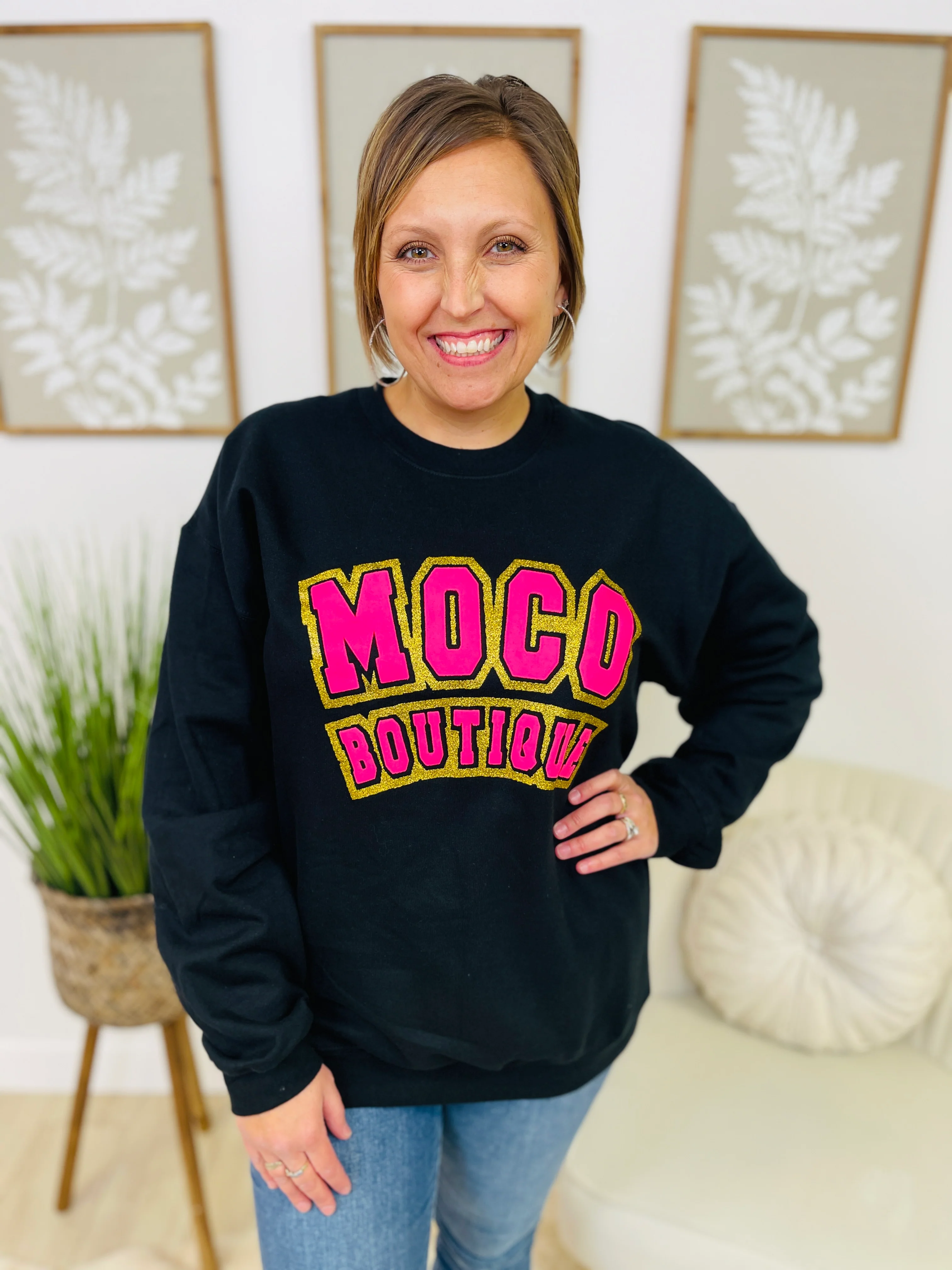 PLUS/REG MOCO Varsity Sweatshirt - Image 4