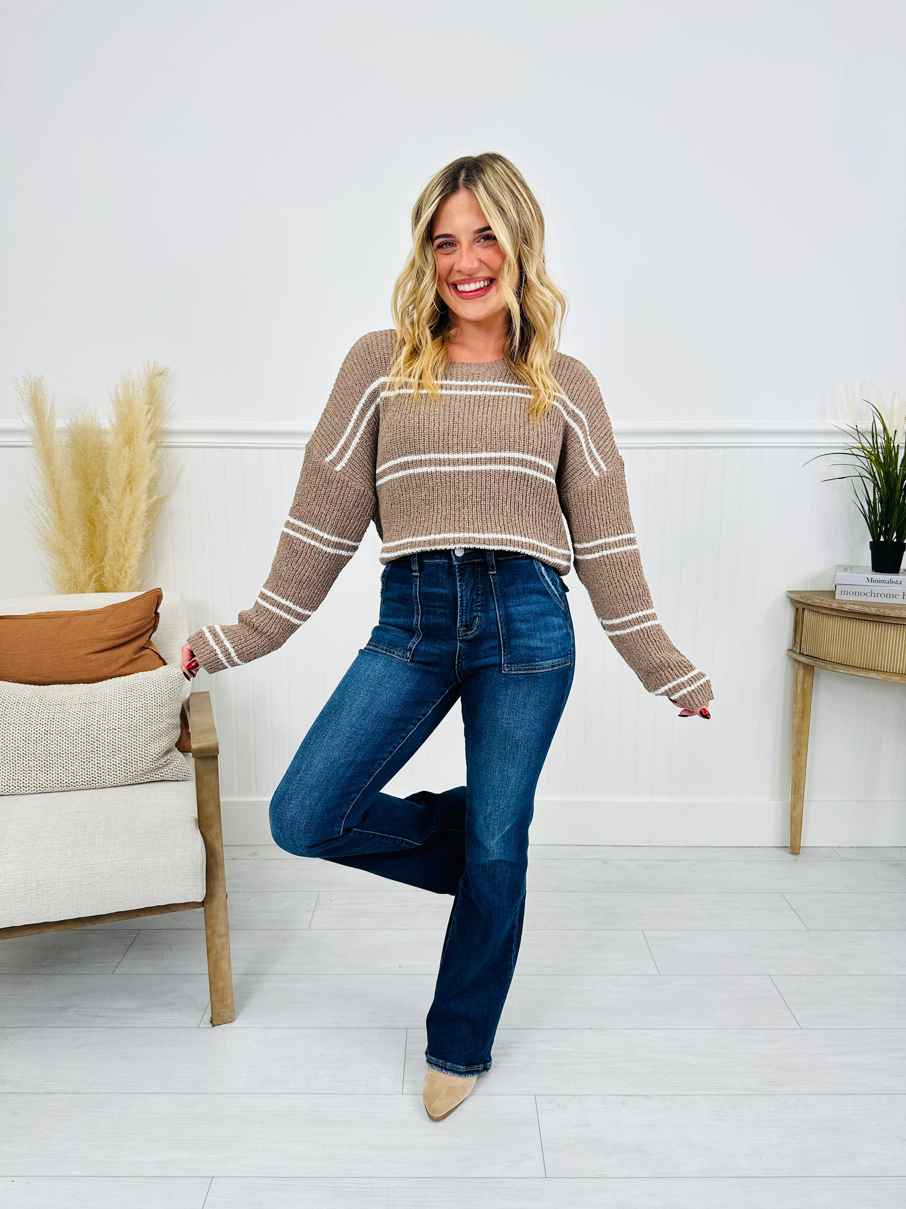 Pocket Goals Tummy Control Bootcut Jeans - Image 12