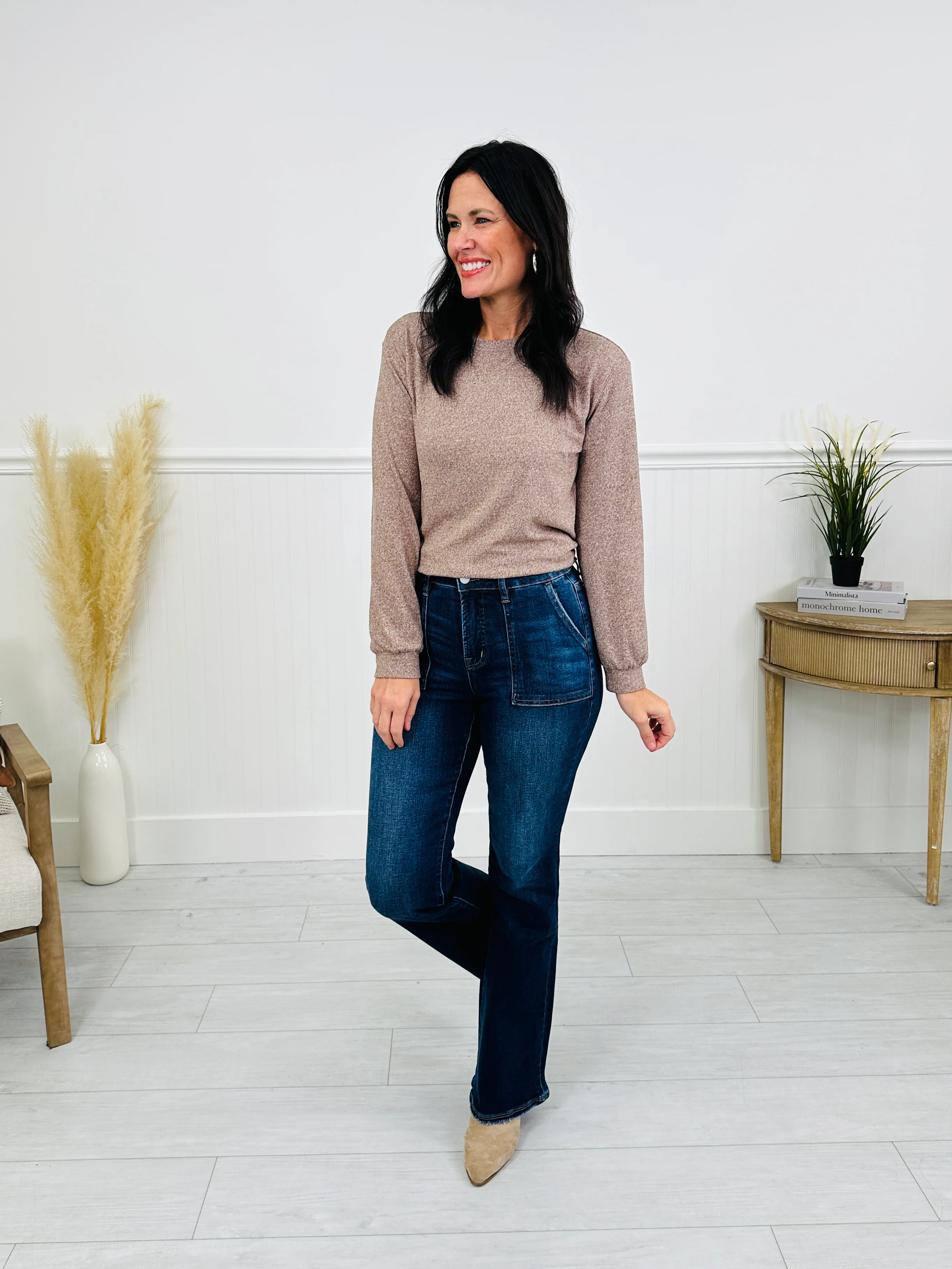 Pocket Goals Tummy Control Bootcut Jeans - Image 17