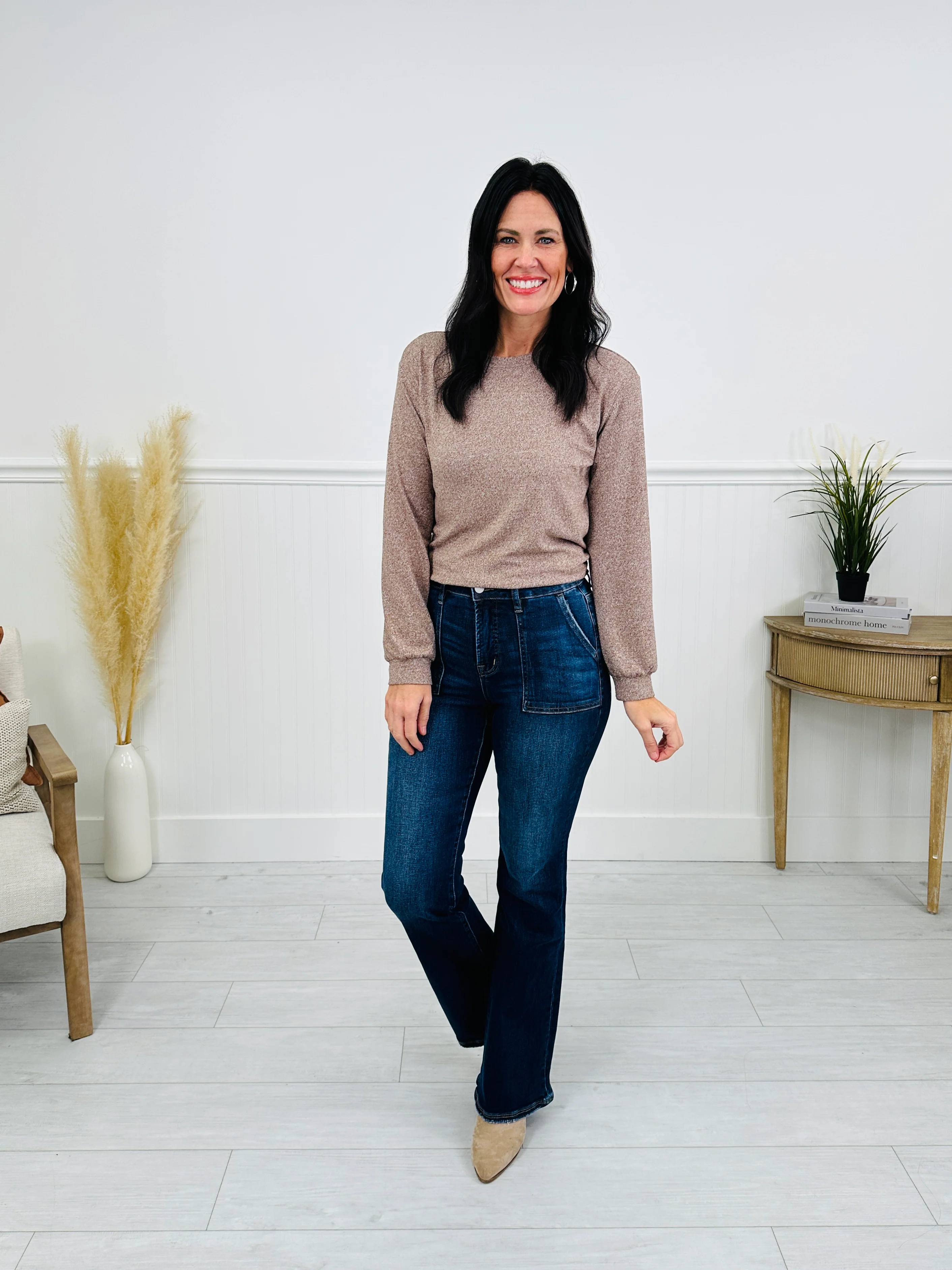 Pocket Goals Tummy Control Bootcut Jeans - Image 18