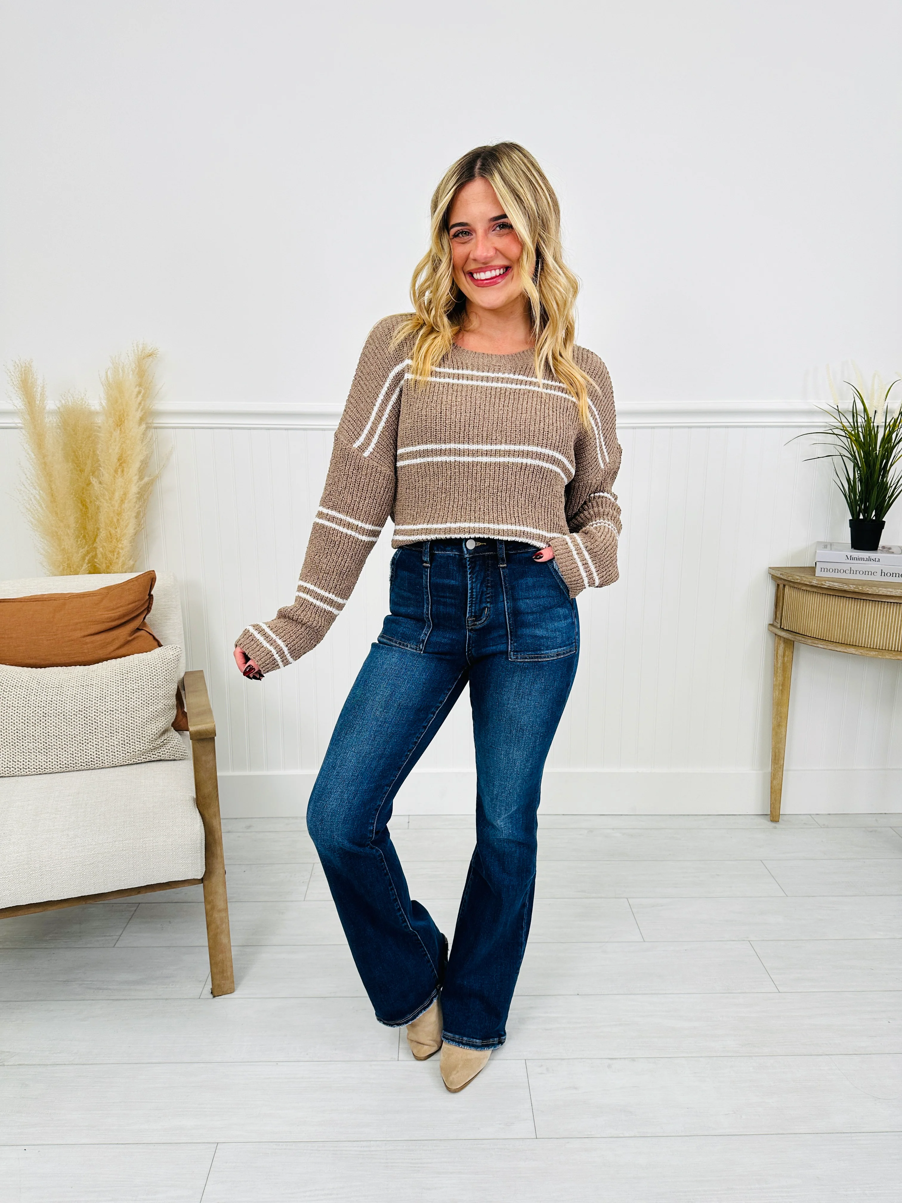 Pocket Goals Tummy Control Bootcut Jeans - Image 8