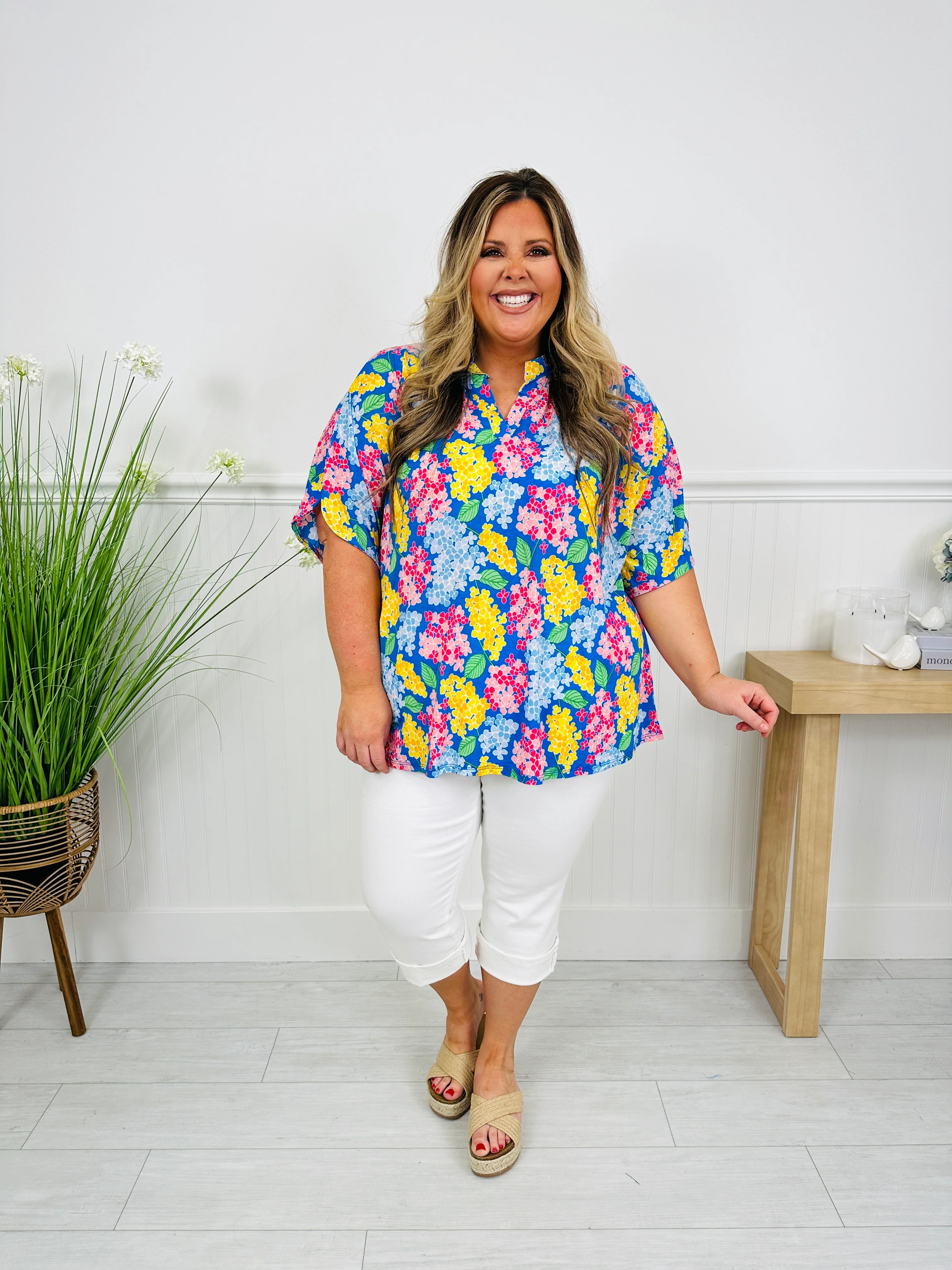 Radiate Sunshine Top in Key Largo Print - Image 6