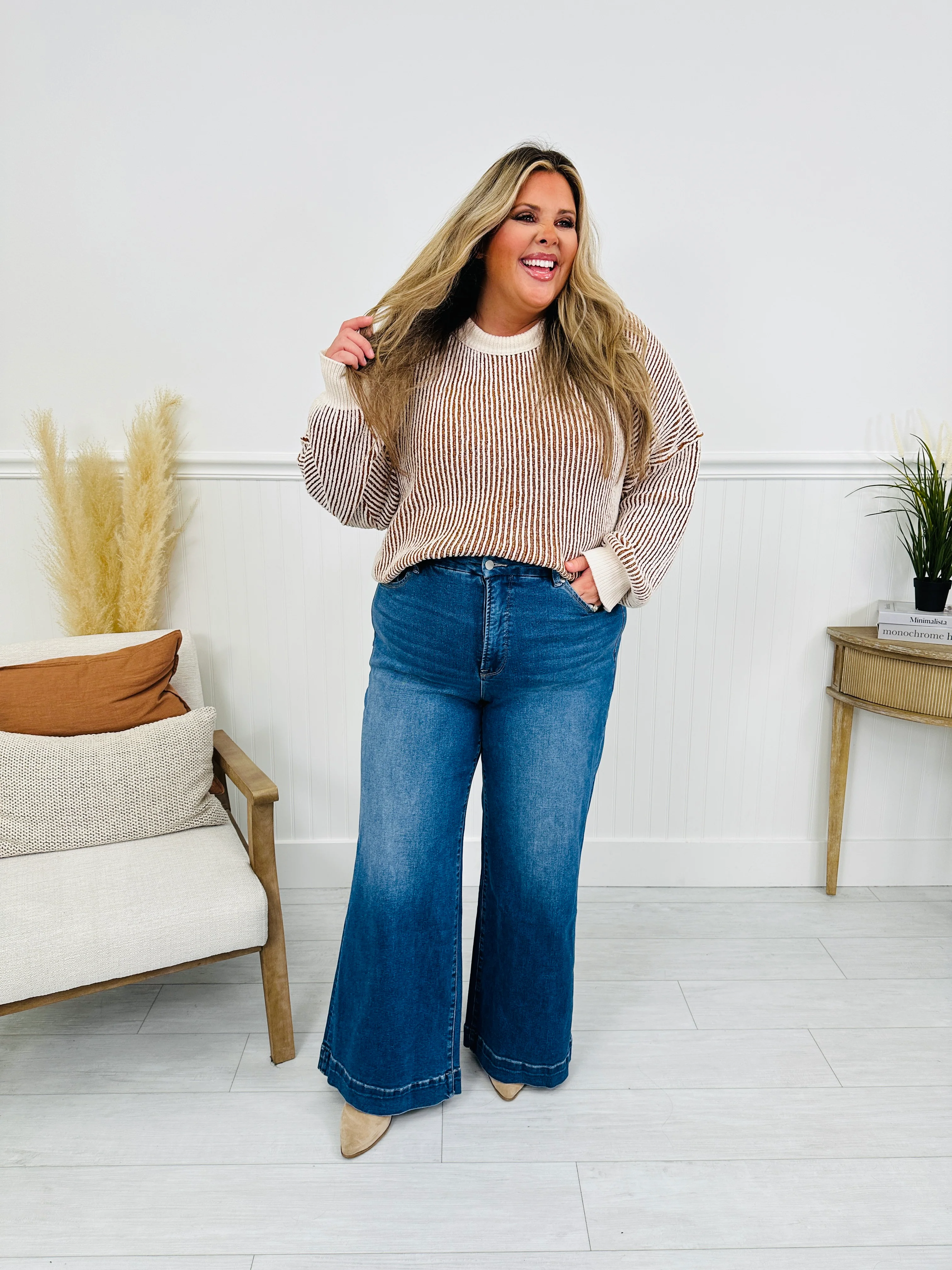 Ready to Roll Retro Wide Leg Jeans in Three Inseams - Image 15