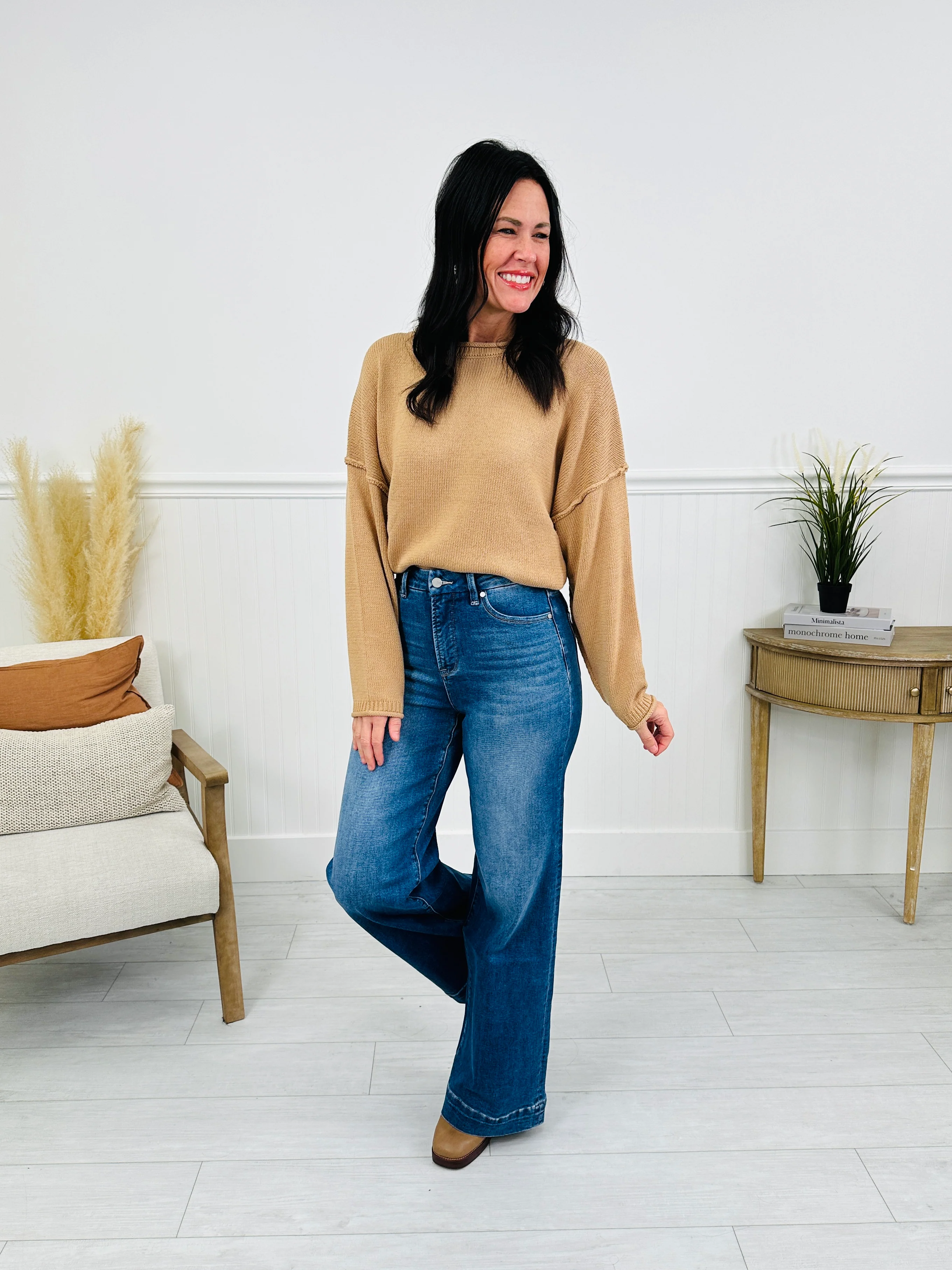Ready to Roll Retro Wide Leg Jeans in Three Inseams - Image 18