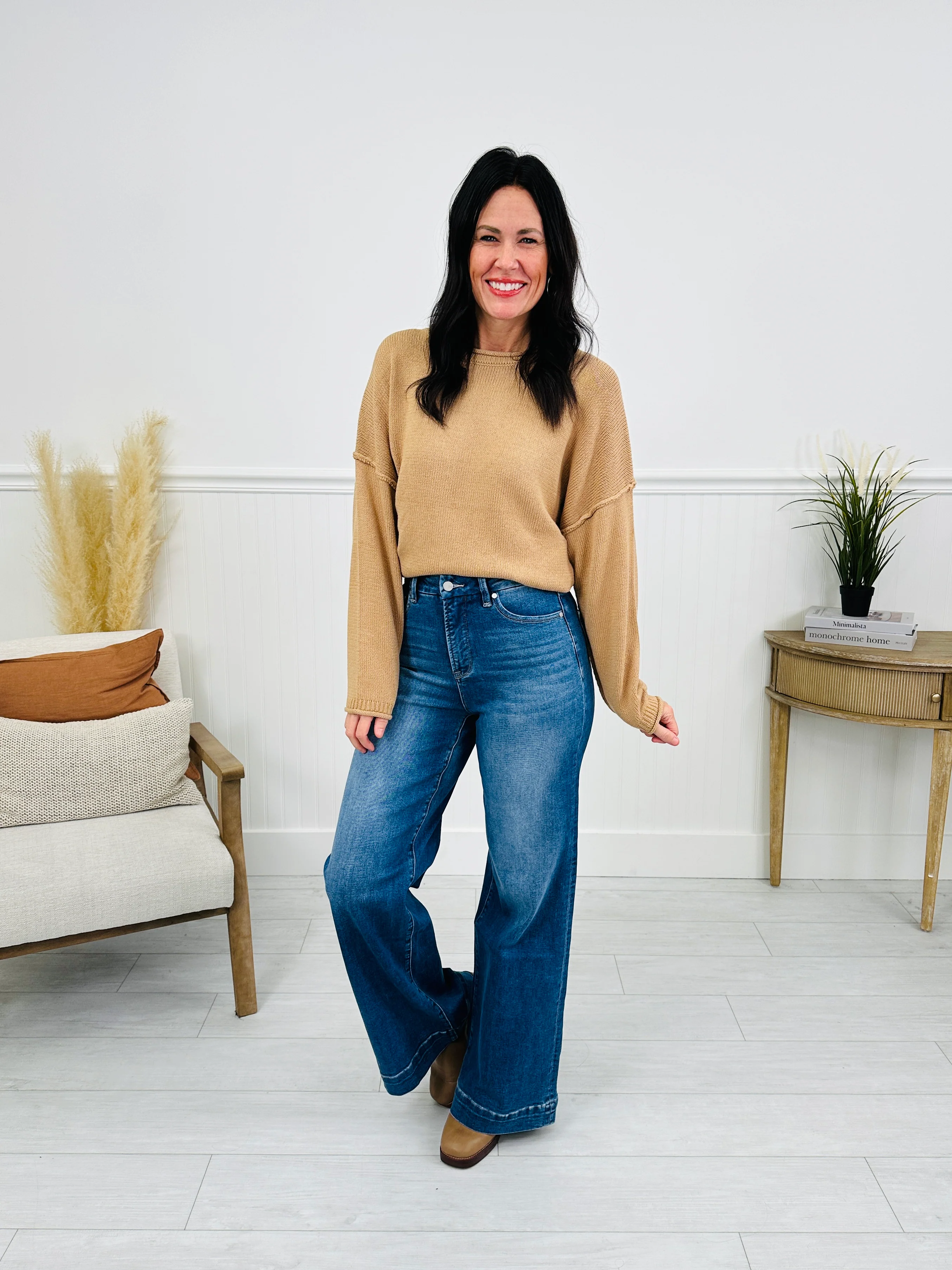 Ready to Roll Retro Wide Leg Jeans in Three Inseams - Image 19