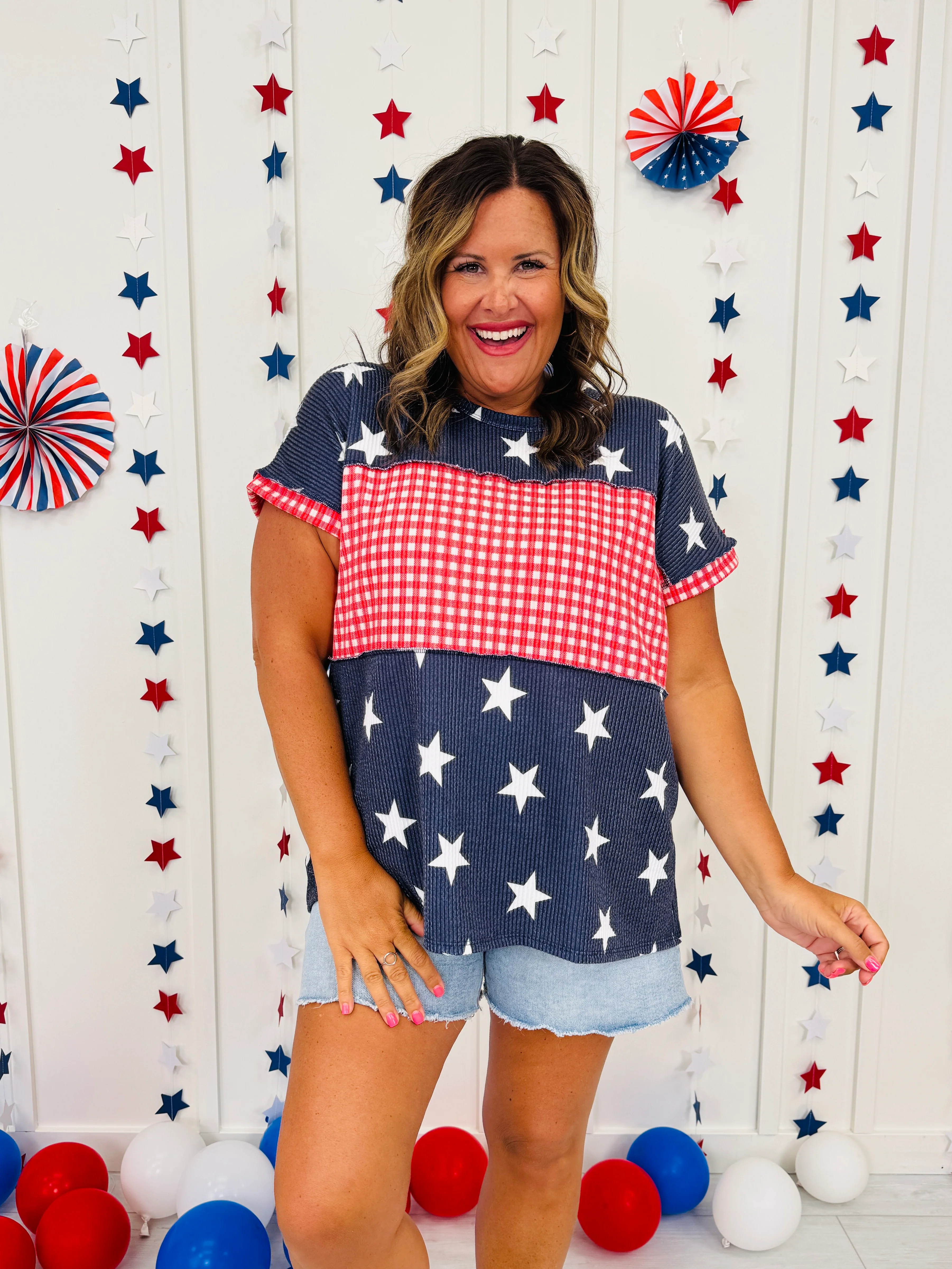 Red, White, and Cute Top in Multiple Colors - Image 6
