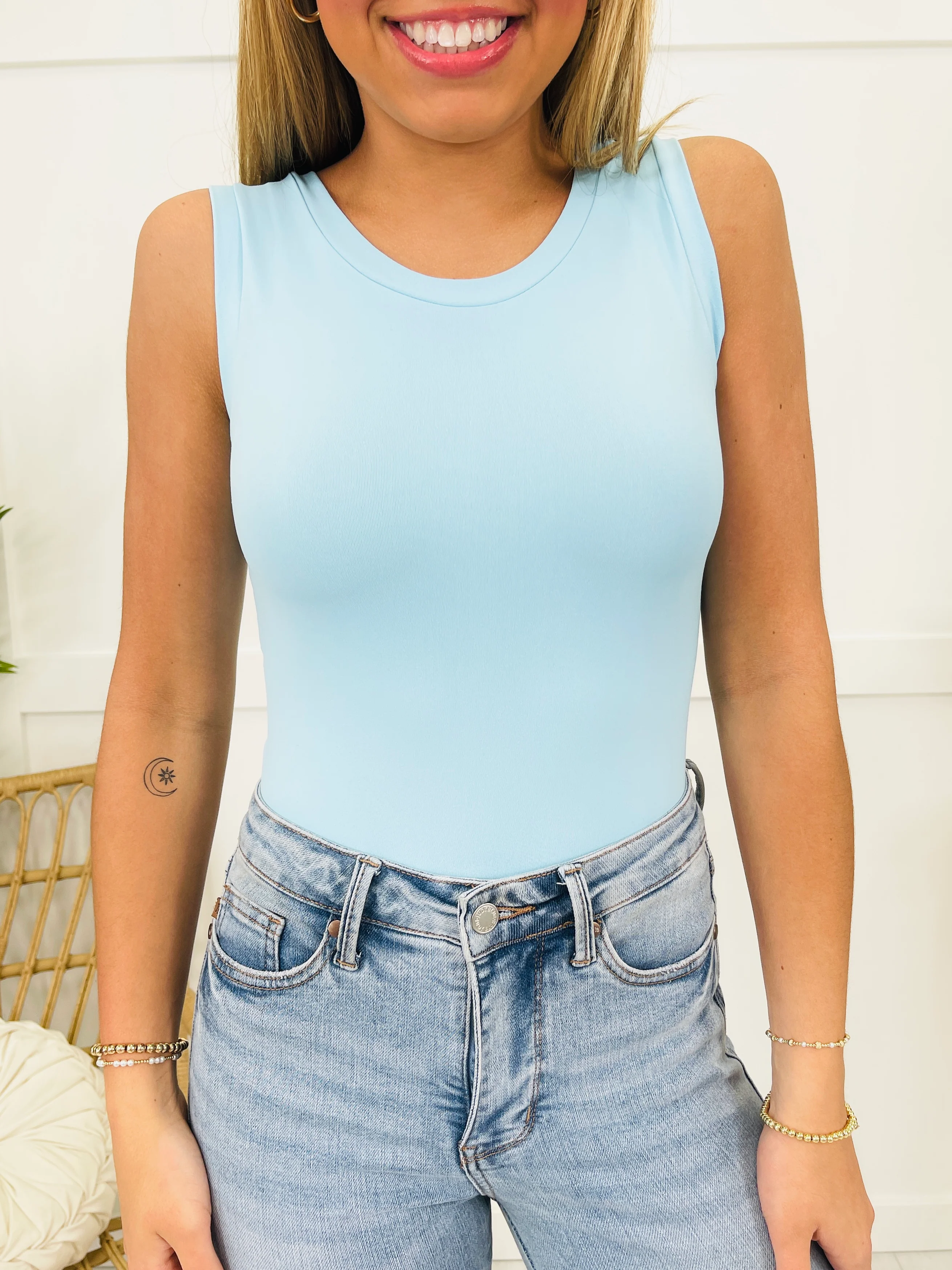 Reversible High Neckline Shapewear Tank Top In Multiple Colors - Image 19