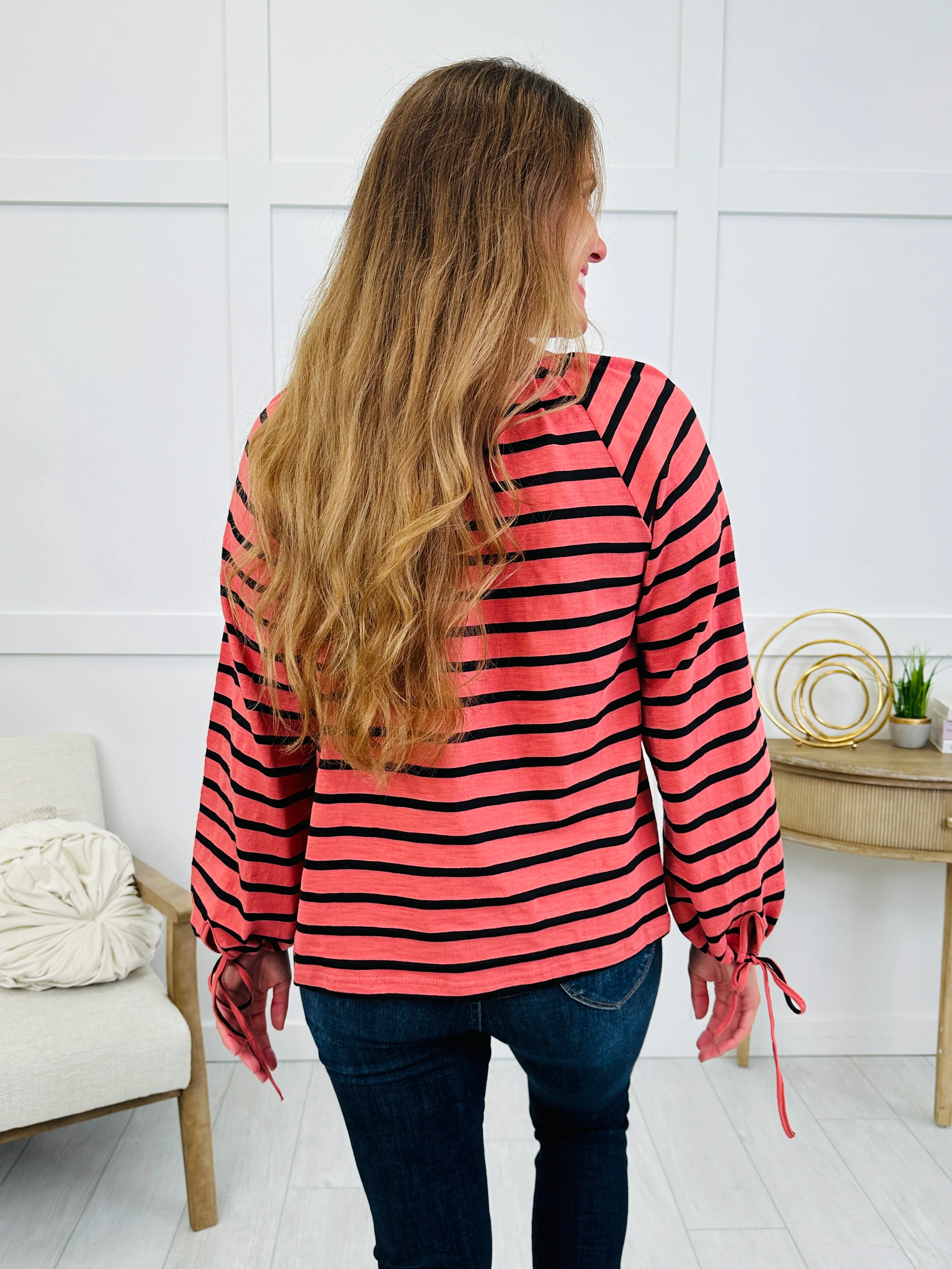 Ribbon & Stripe Top - Image 4