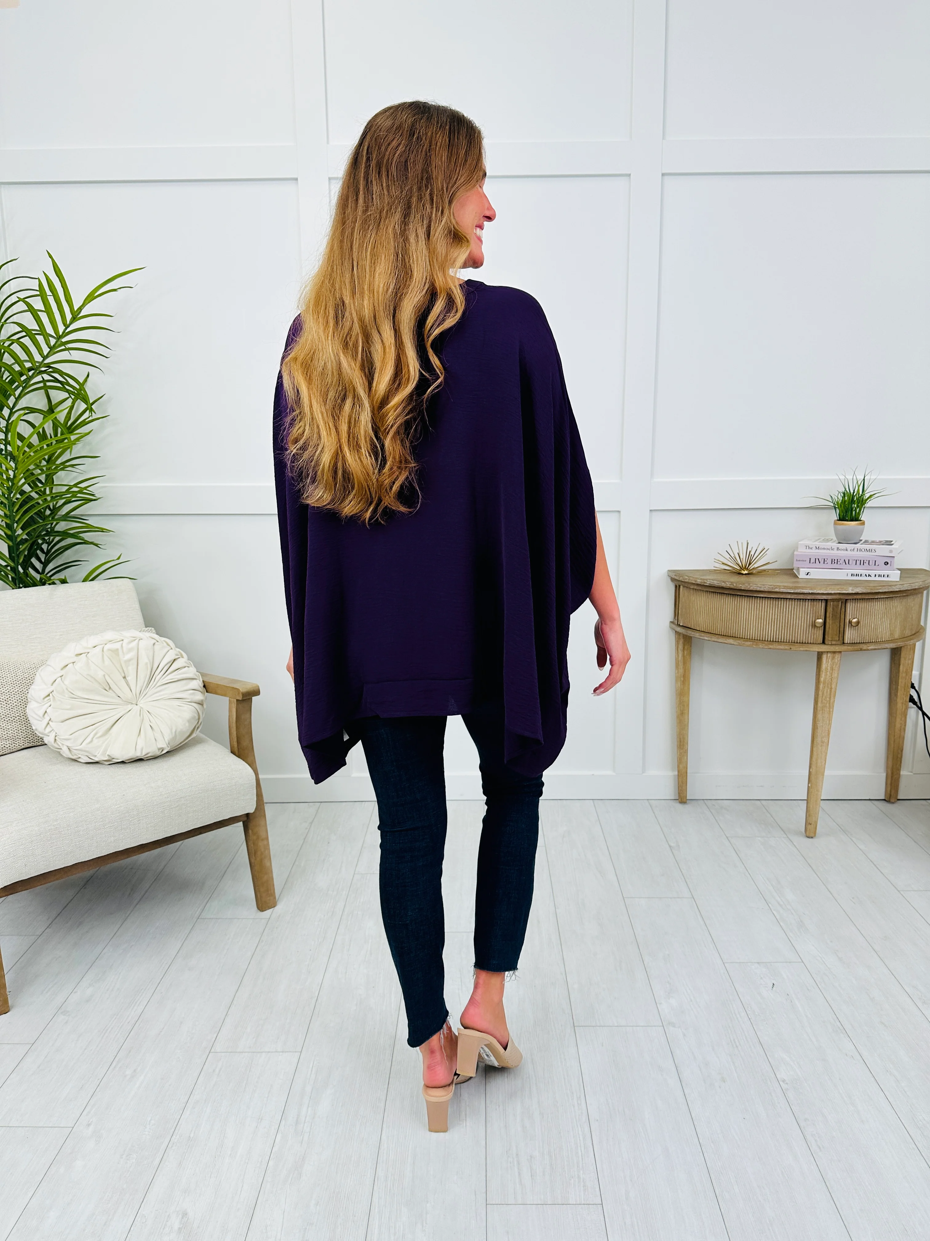 Roadtrip Ready Top In Eggplant - Image 4