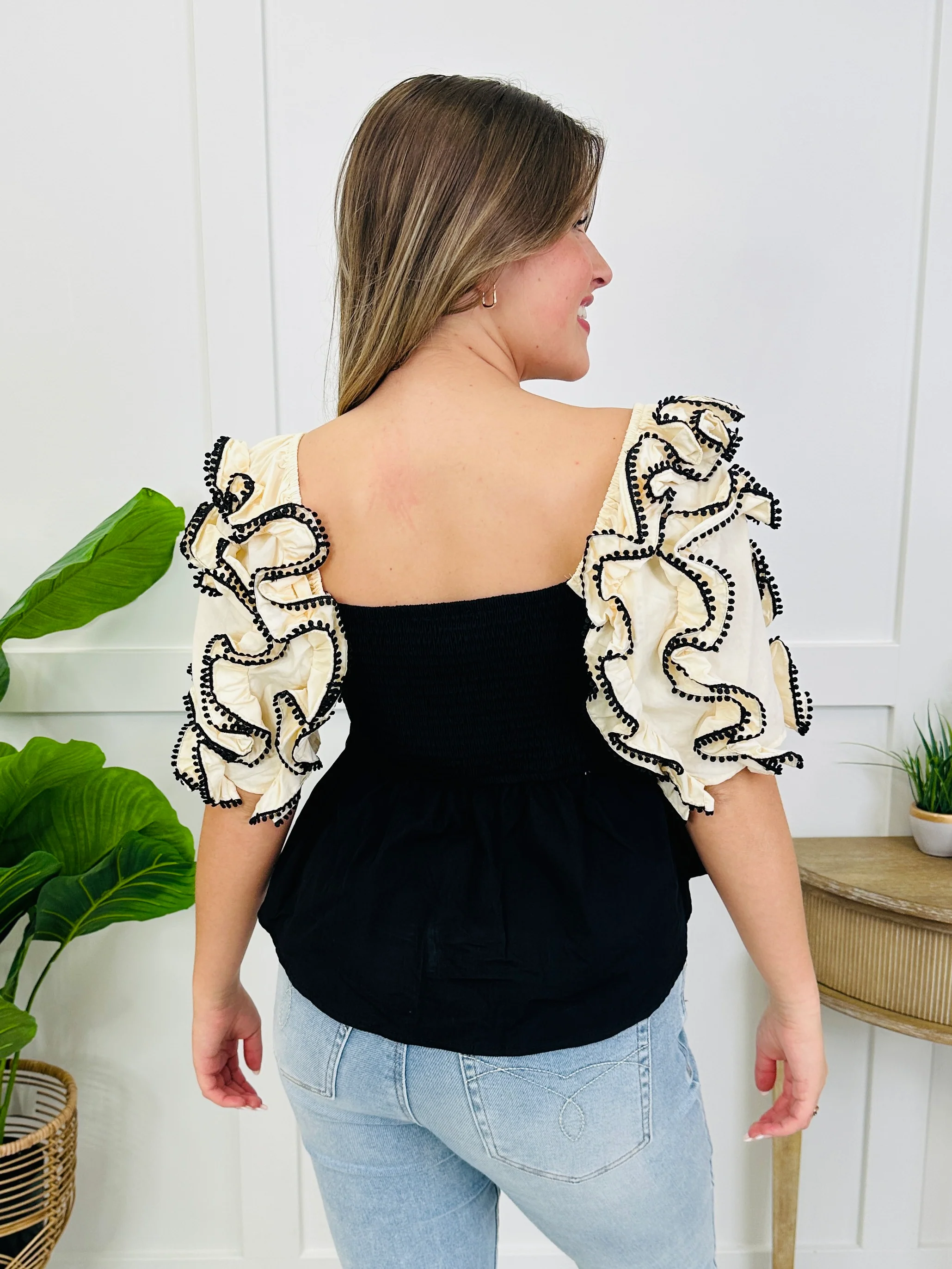 Romance in Ruffles Top - Image 4