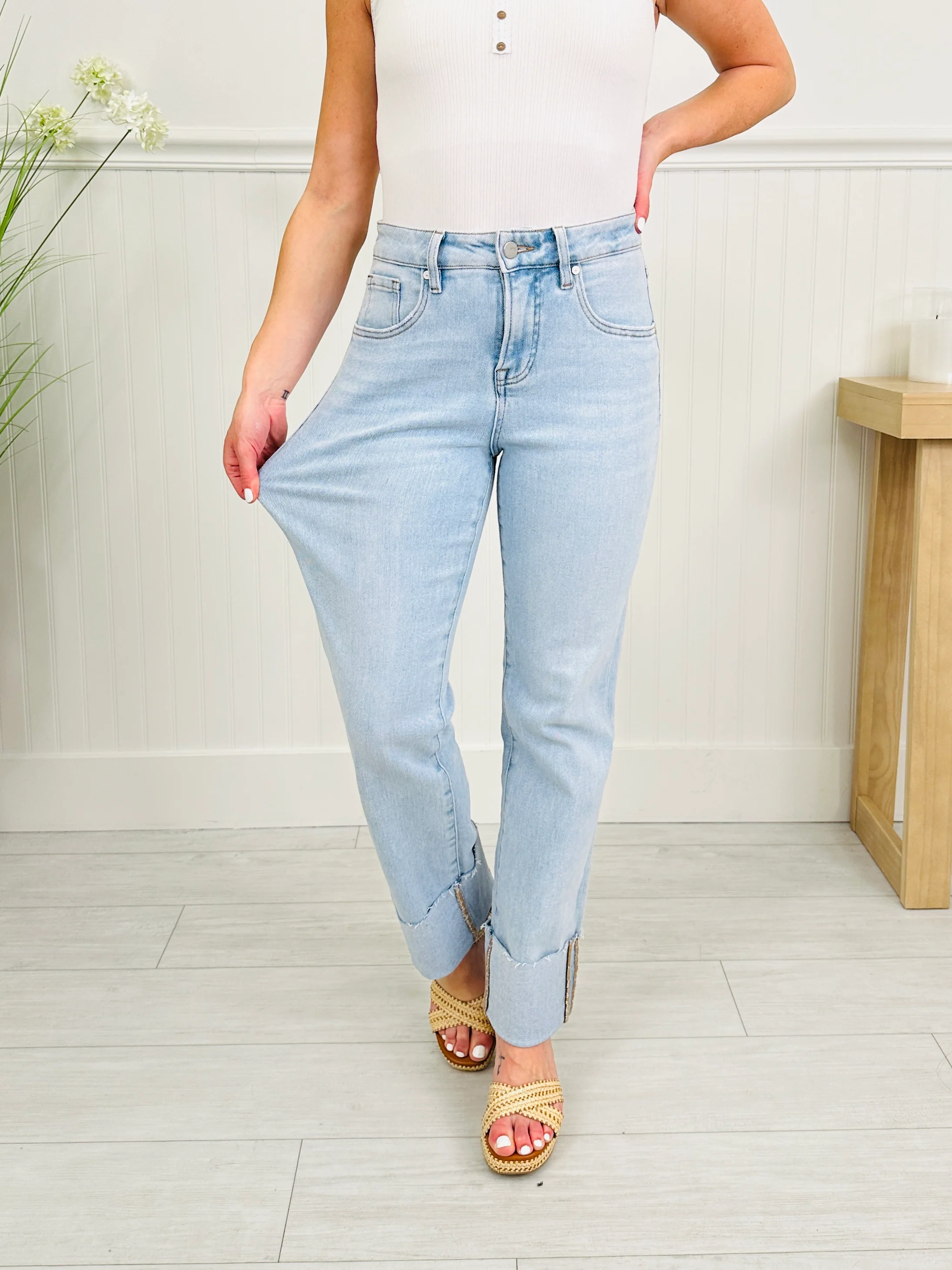Spring Awakening Tummy Control Relaxed Fit Jeans - Image 6