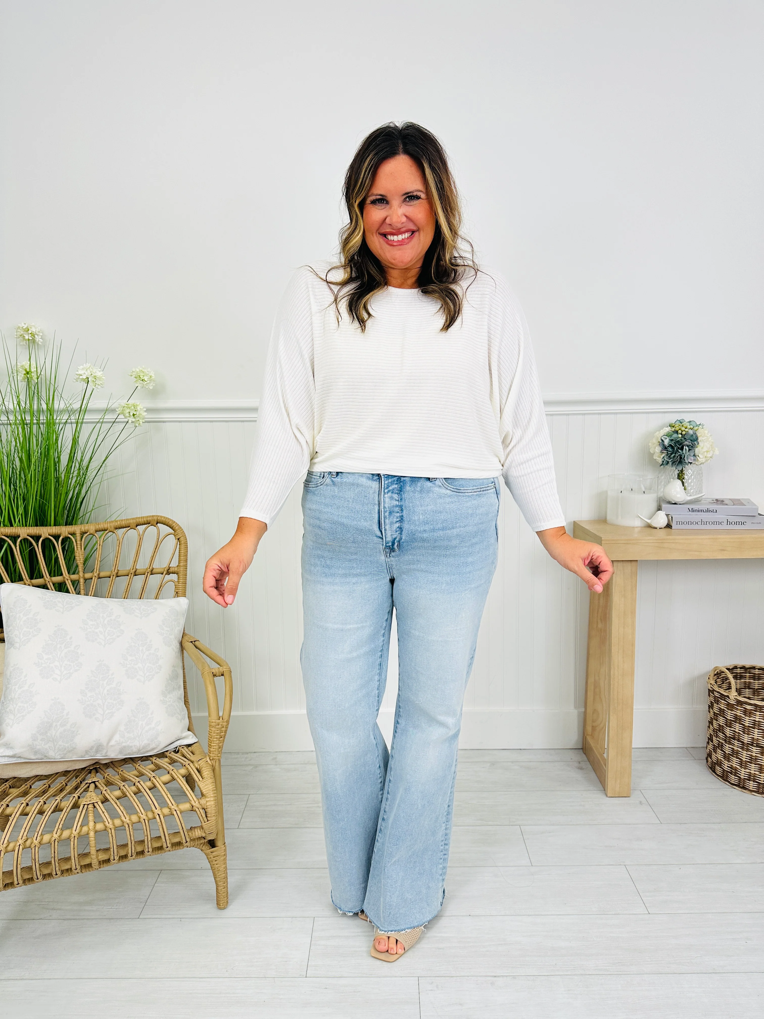 Stop and Stare Flare Tummy Control Jeans - Image 11