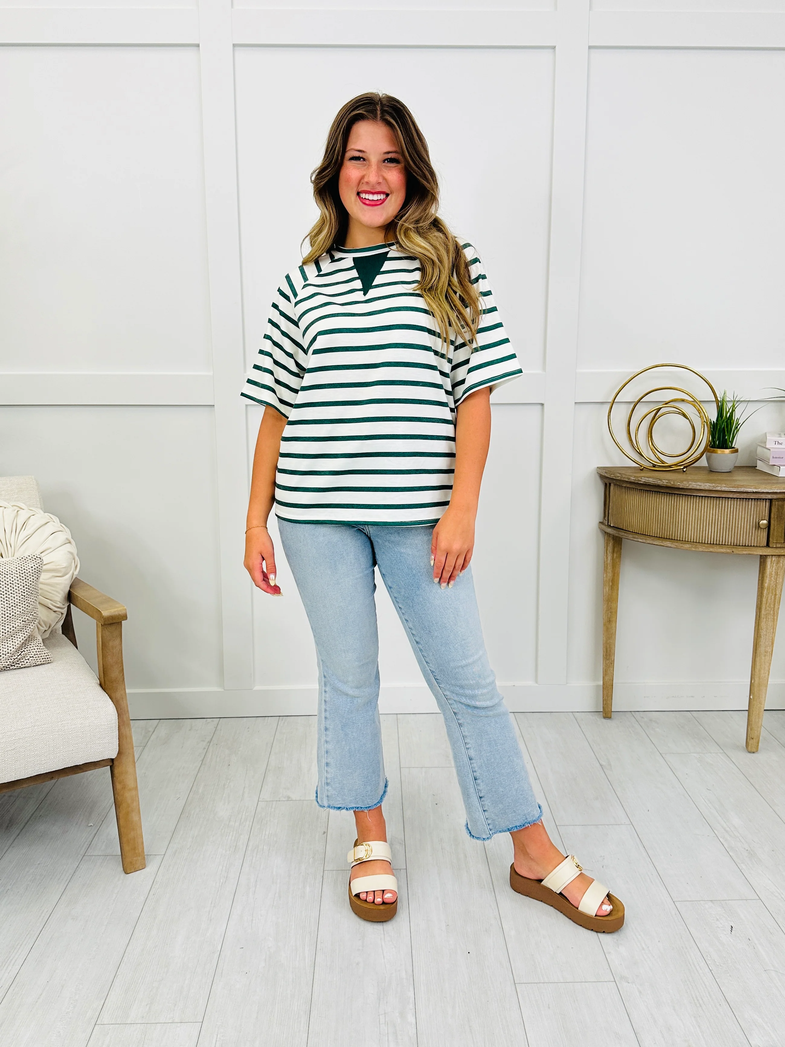 Stripe It Lucky Top - Image 2