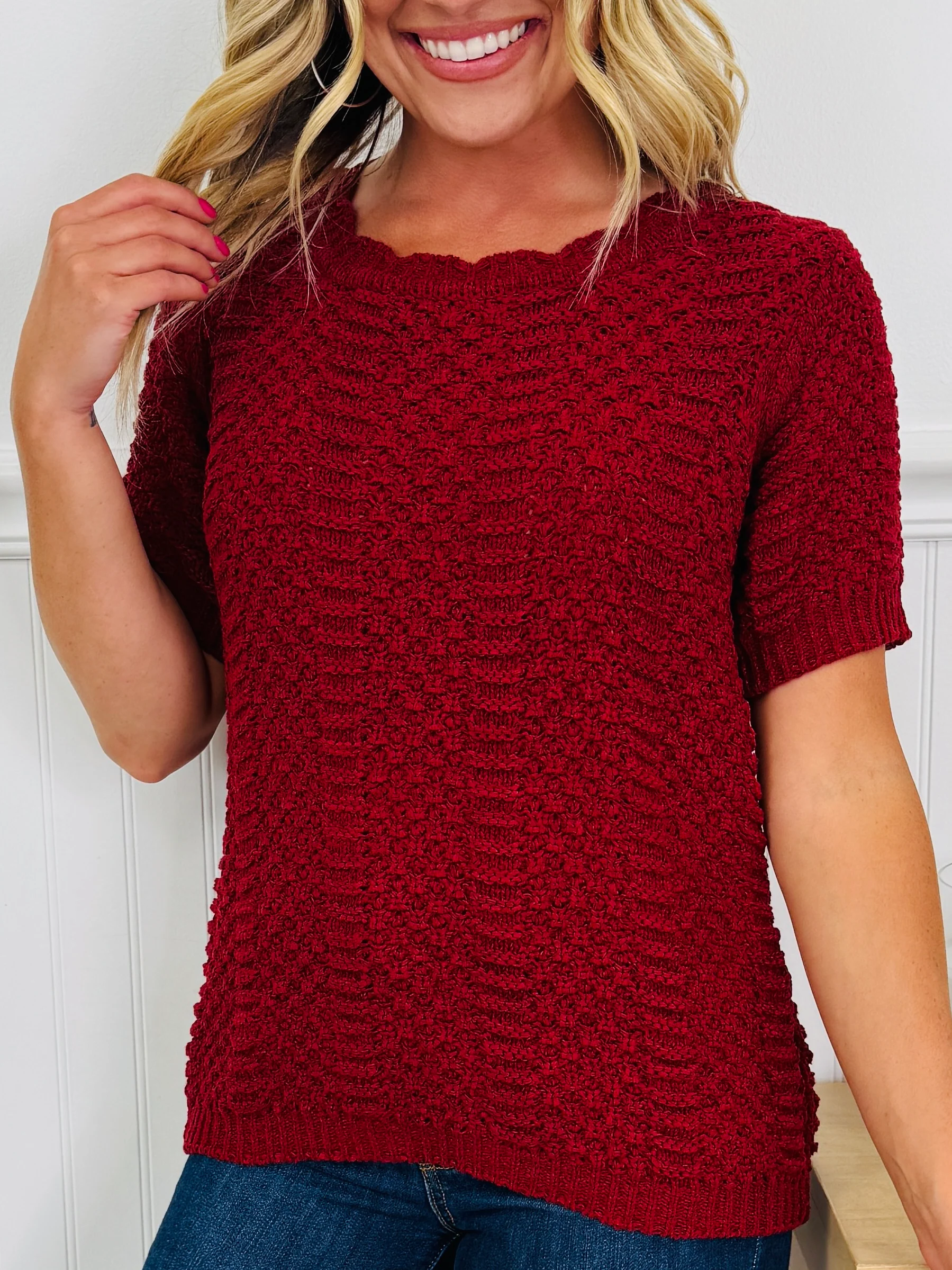 Style Made Simple Sweater In Multiple Colors - Image 2
