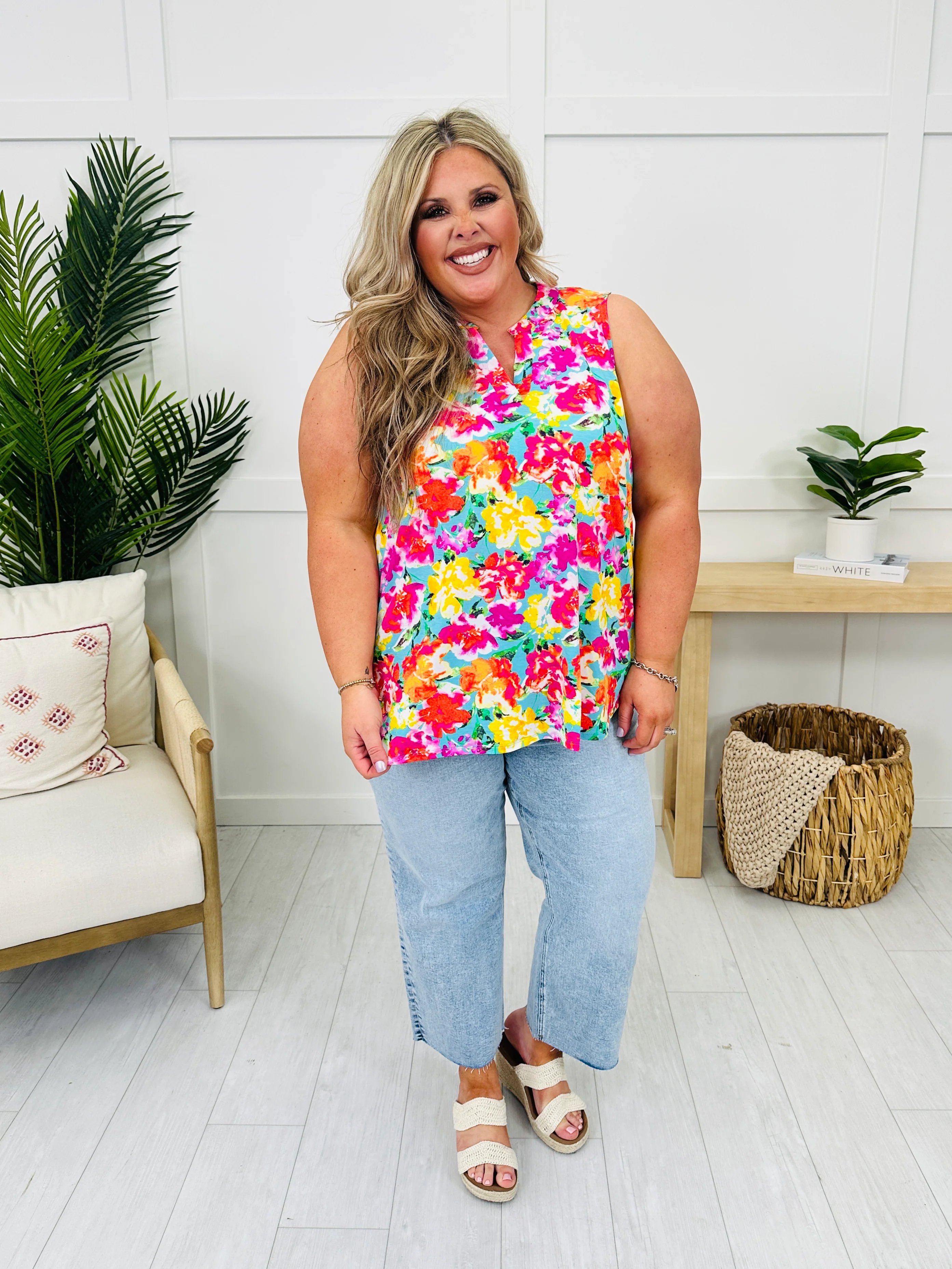 Sunny Days Tank Top in Palm Beach - Image 6