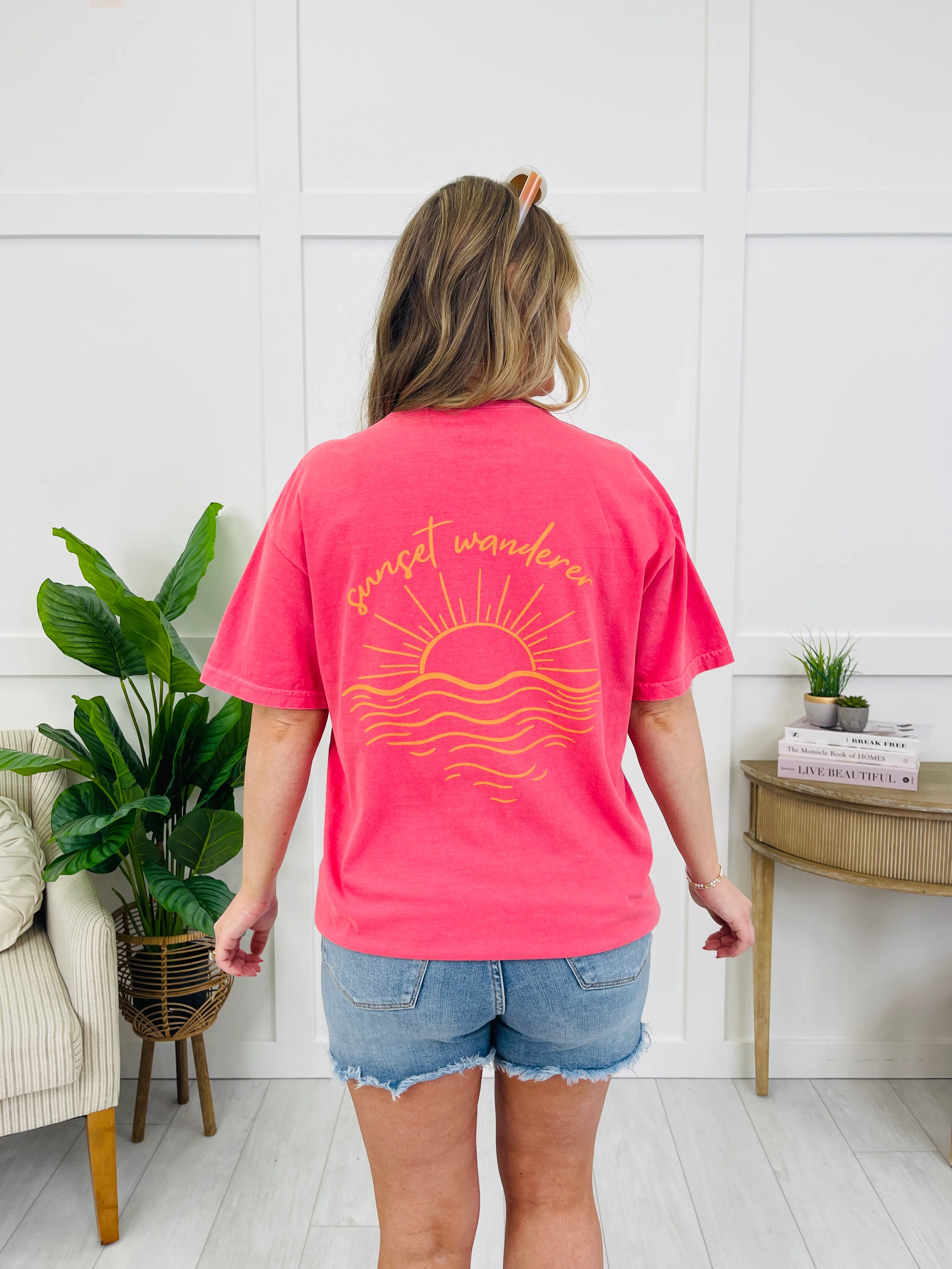 Sunset Wanderer Graphic Tee - Image 3