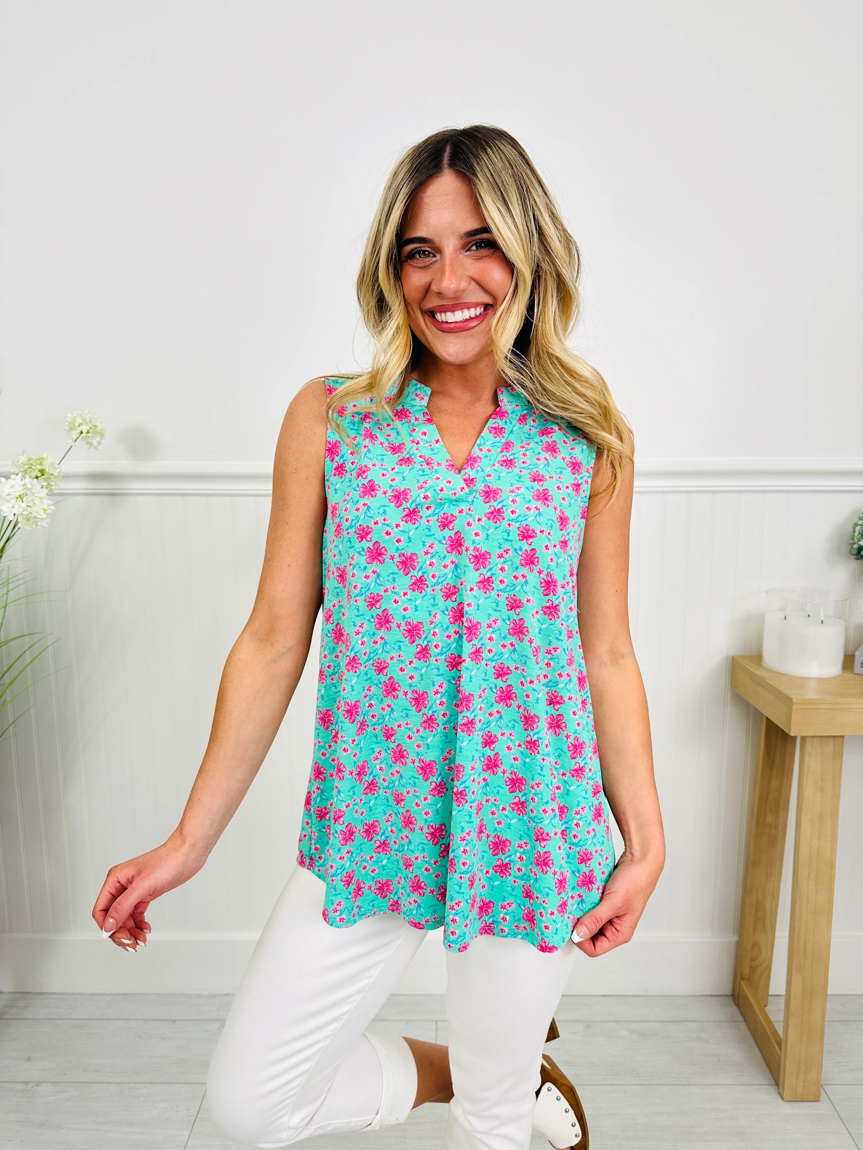 Sunshine Energy Top in Key West Print - Image 3