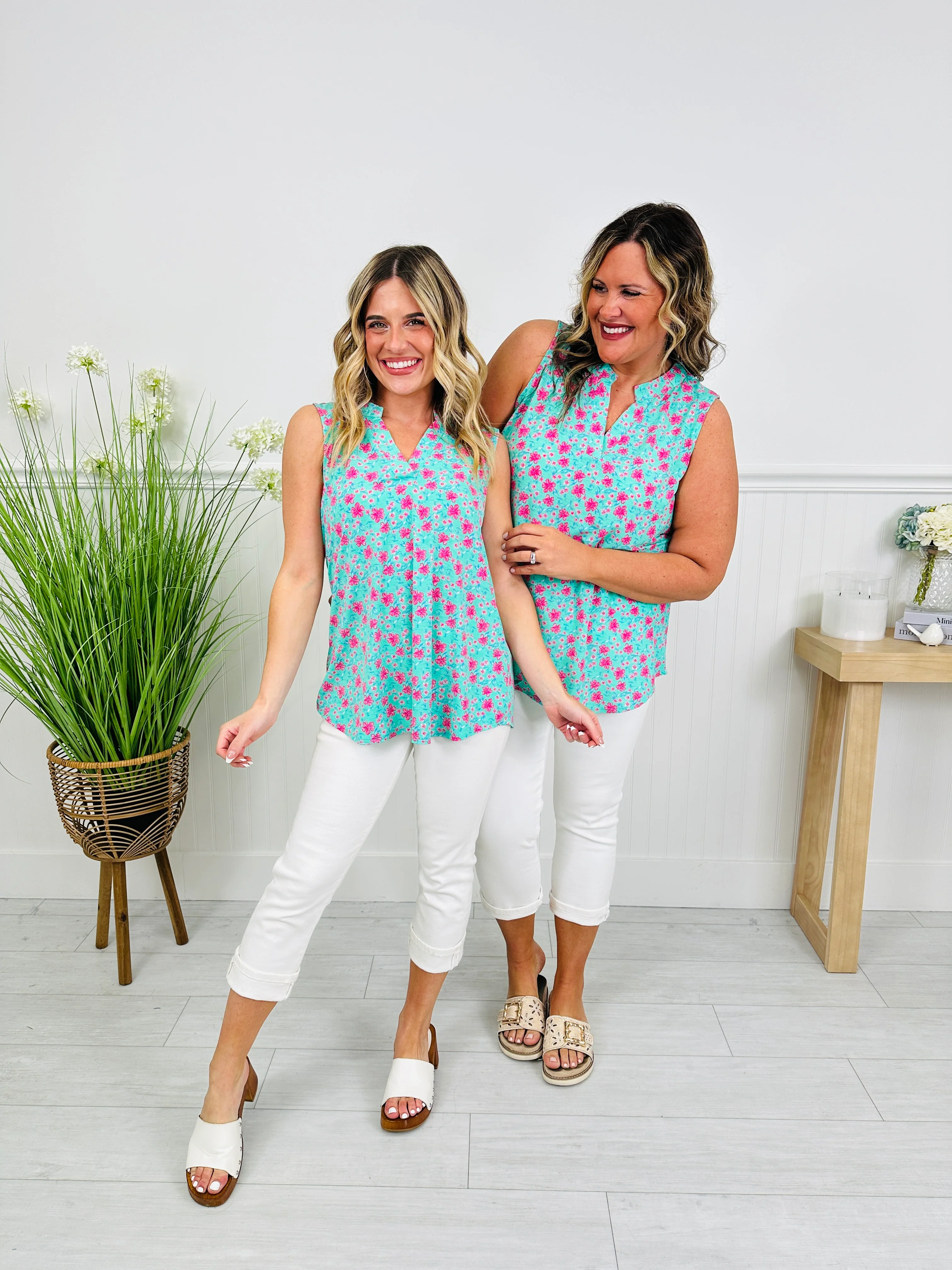 Sunshine Energy Top in Key West Print - Image 7