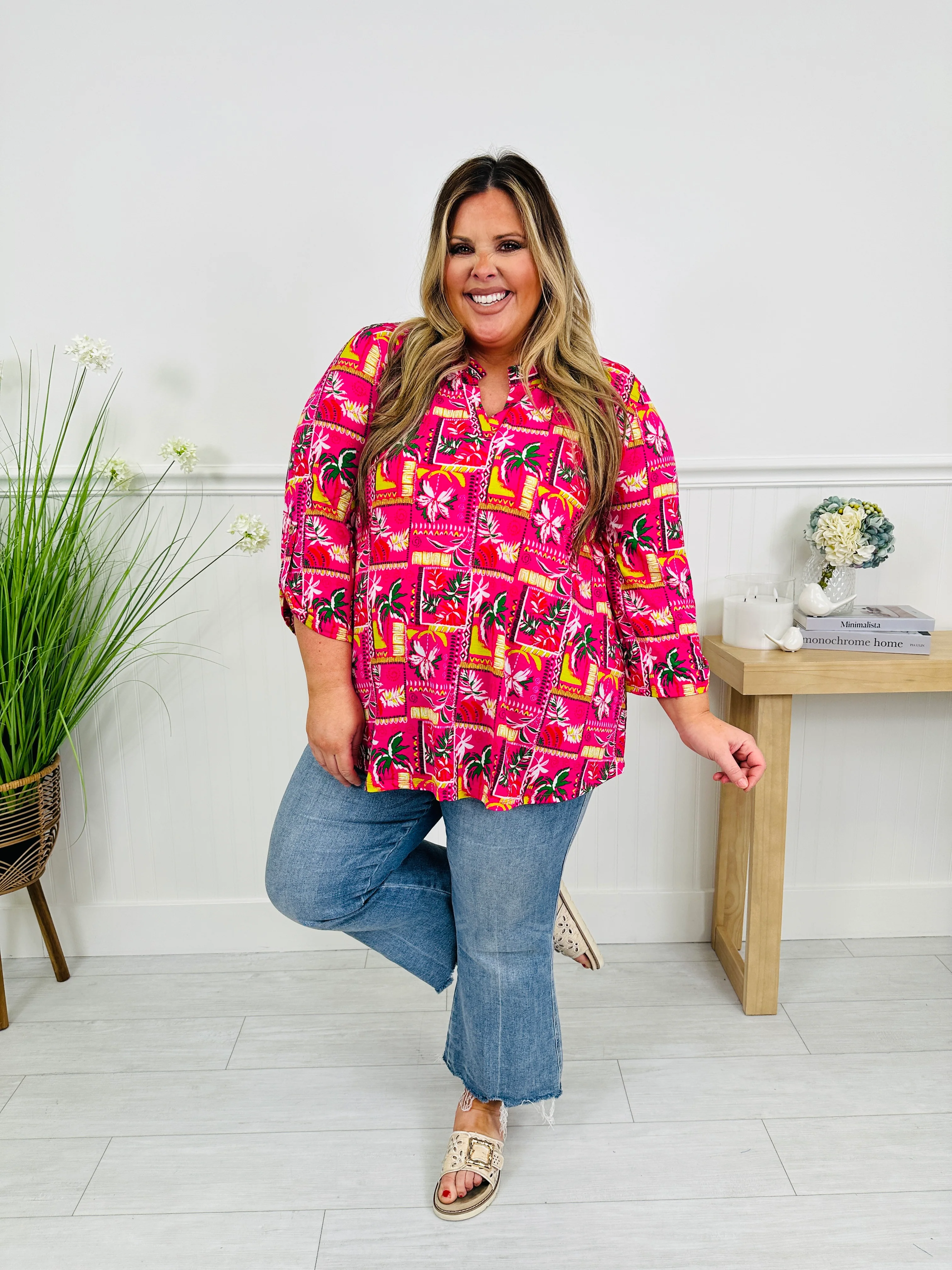Sweet Like Spring Top in Miami Print - Image 7