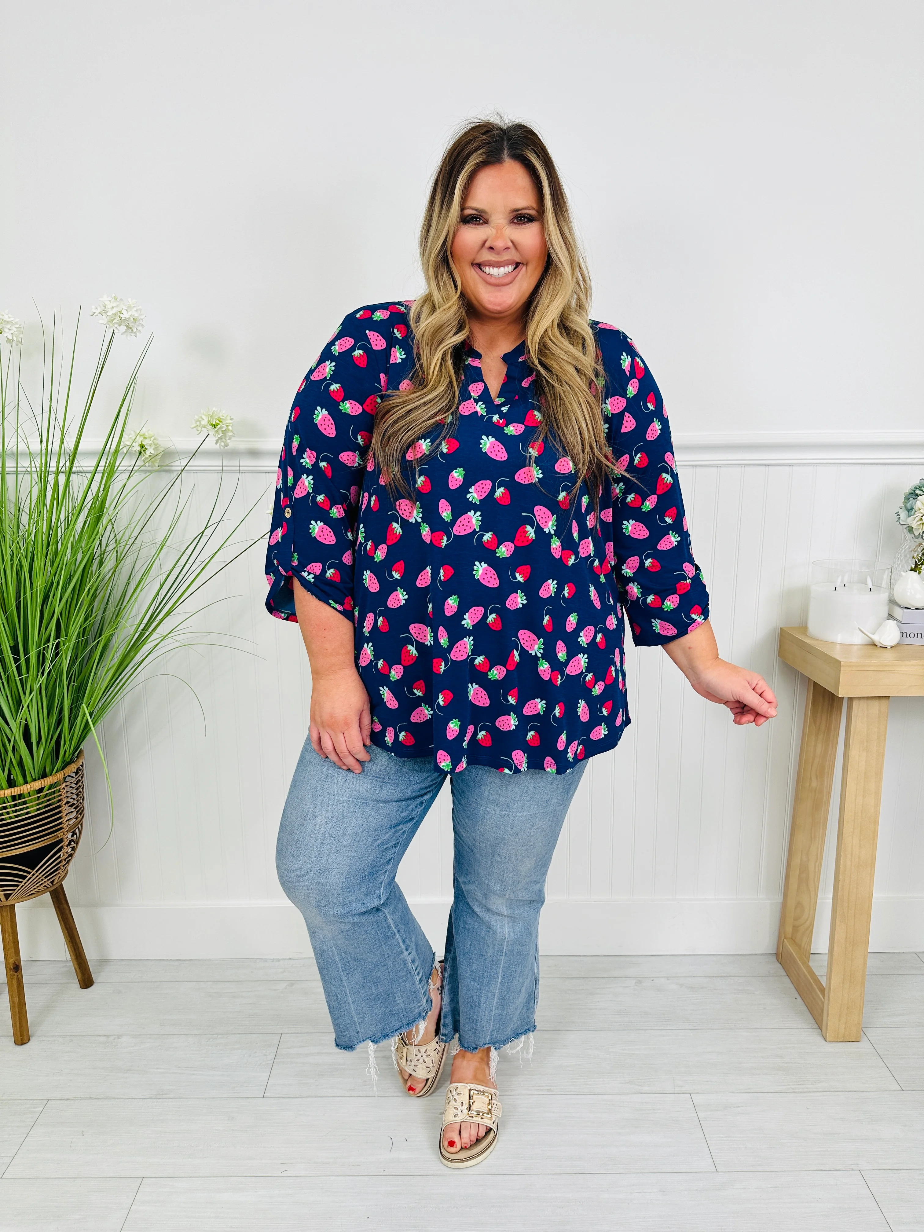 Sweet Like Spring Top in Plant City Print - Image 7