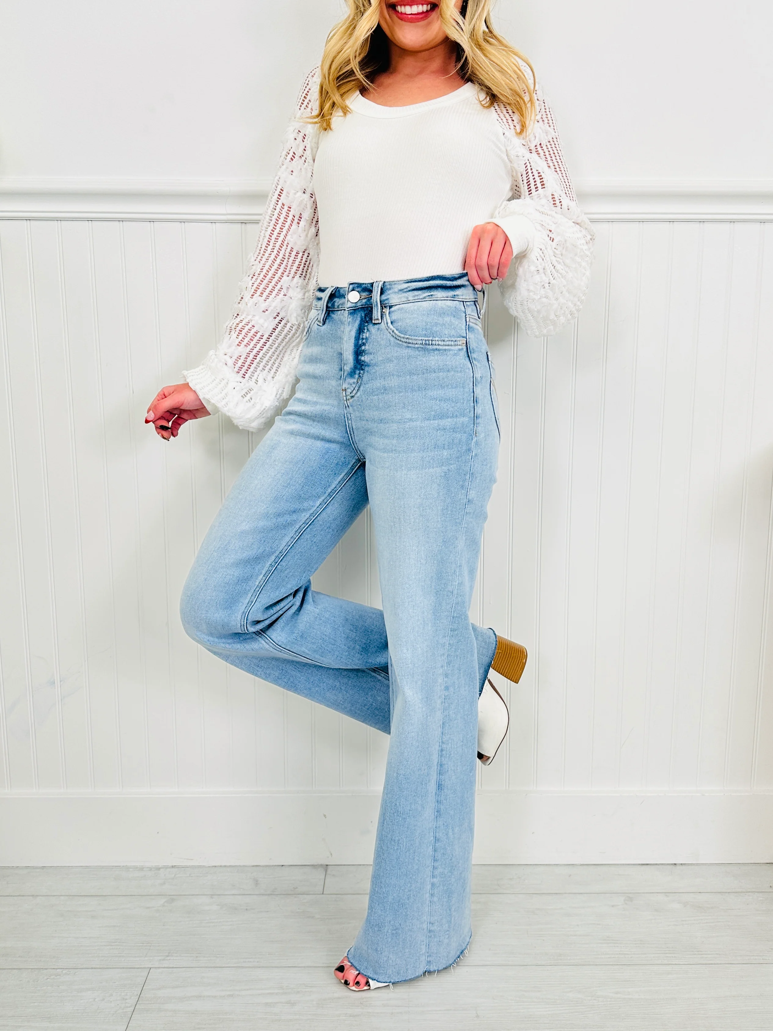 The Next Chapter Tummy Control Wide Leg Jeans - Image 6