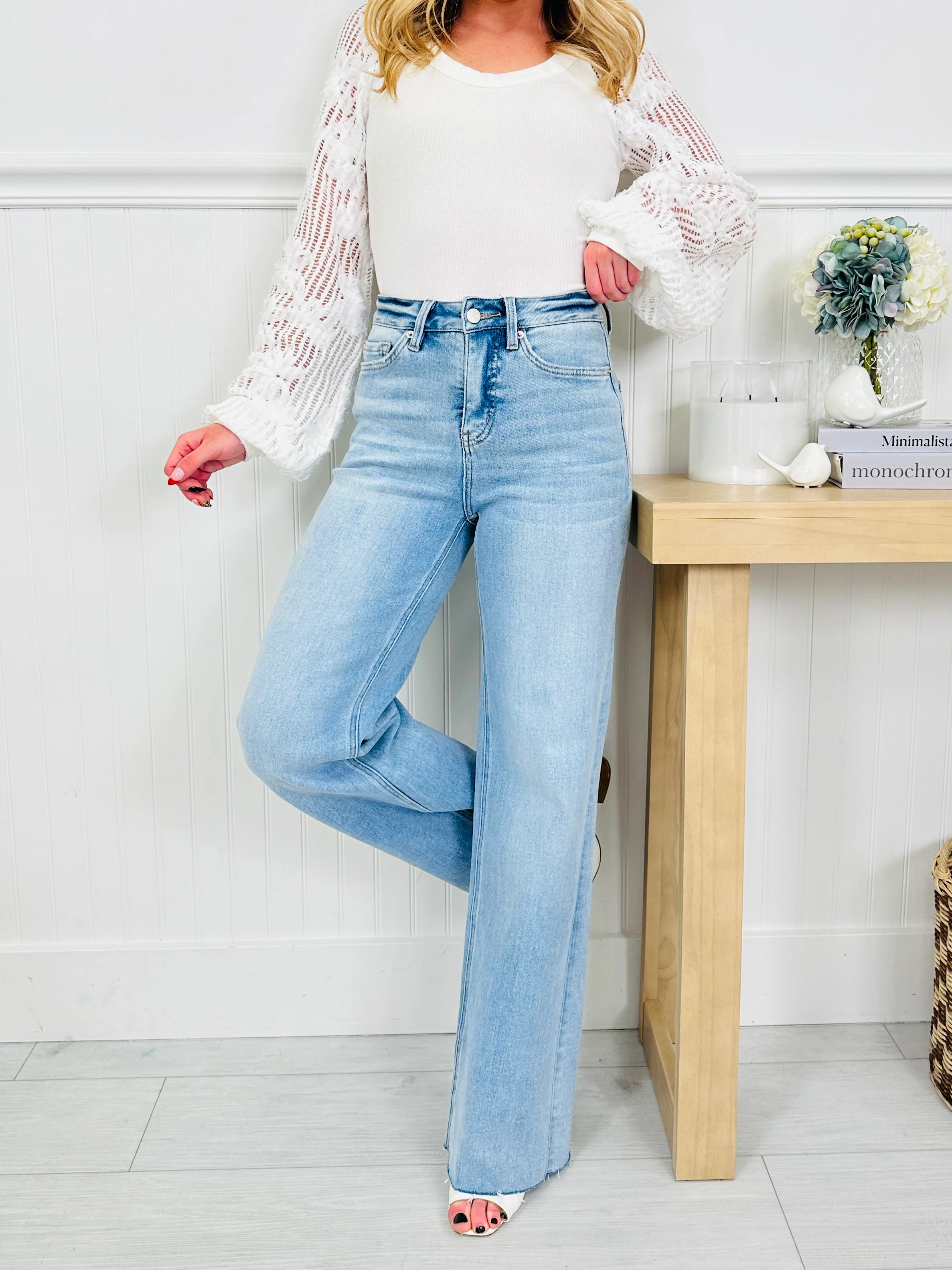 The Next Chapter Tummy Control Wide Leg Jeans - Image 7