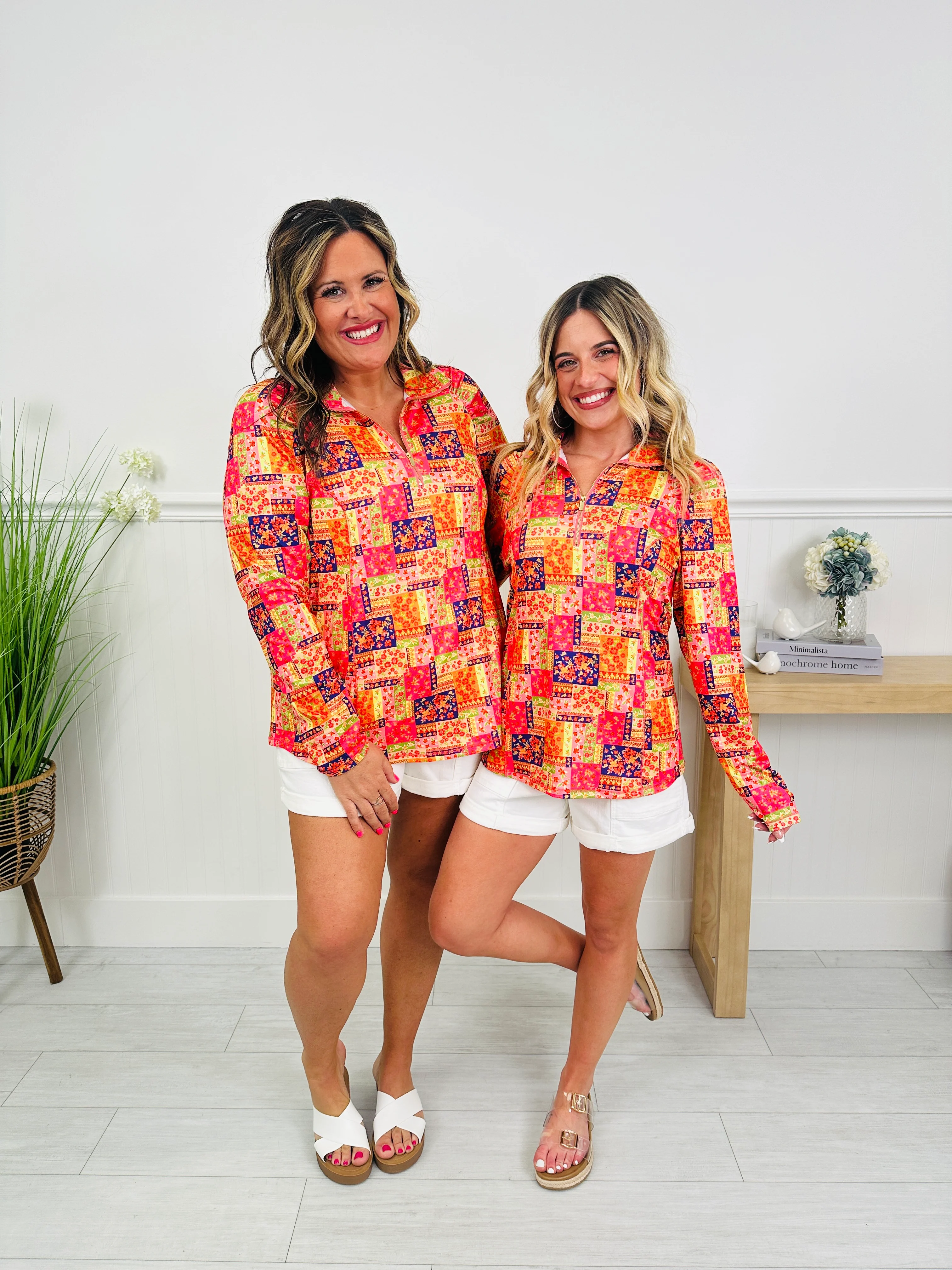 Where Spring Begins Top in Wilmington Print