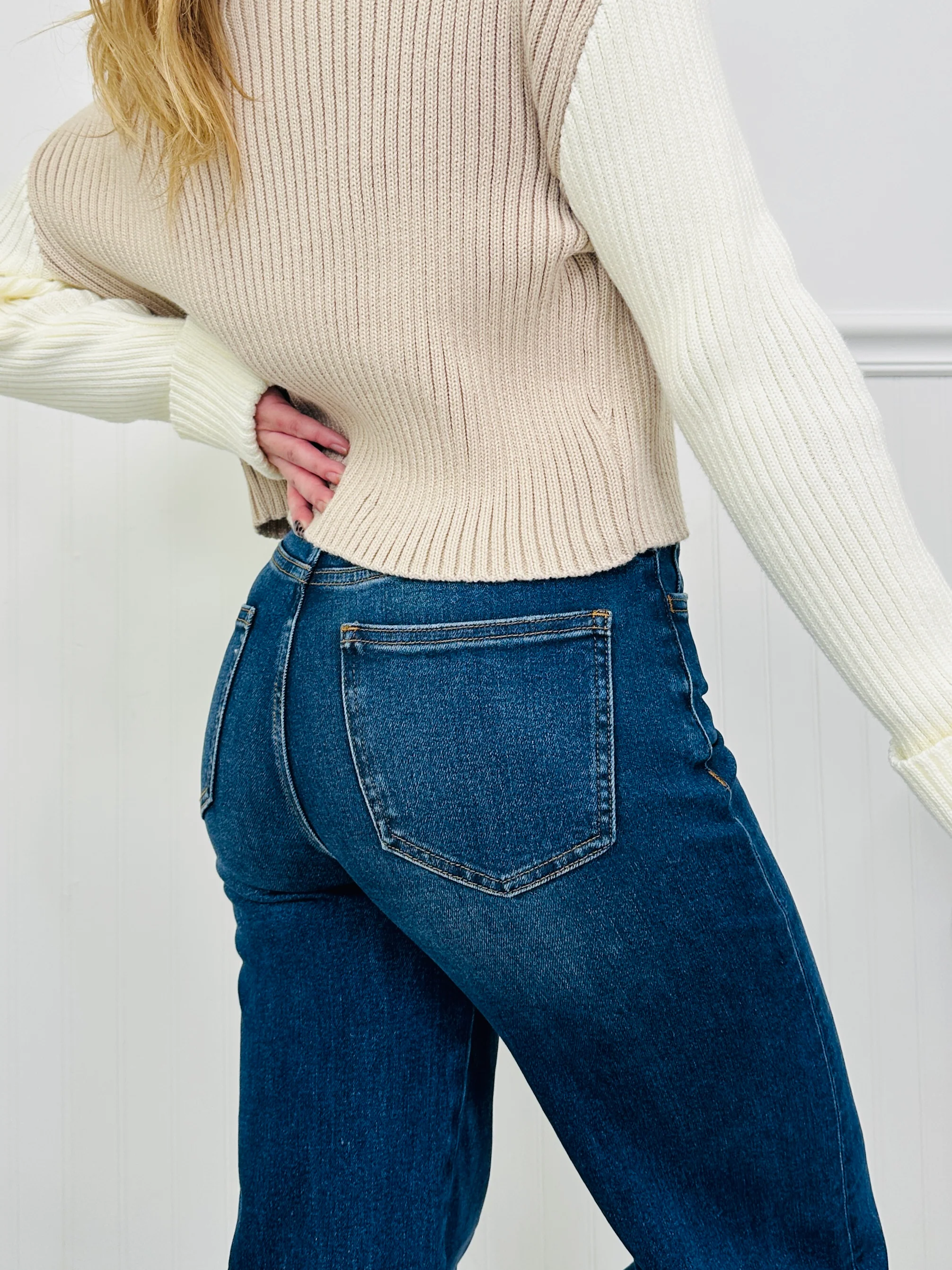 With You In Mind Wide Leg Tummy Control Jeans in Four Inseams - Image 10