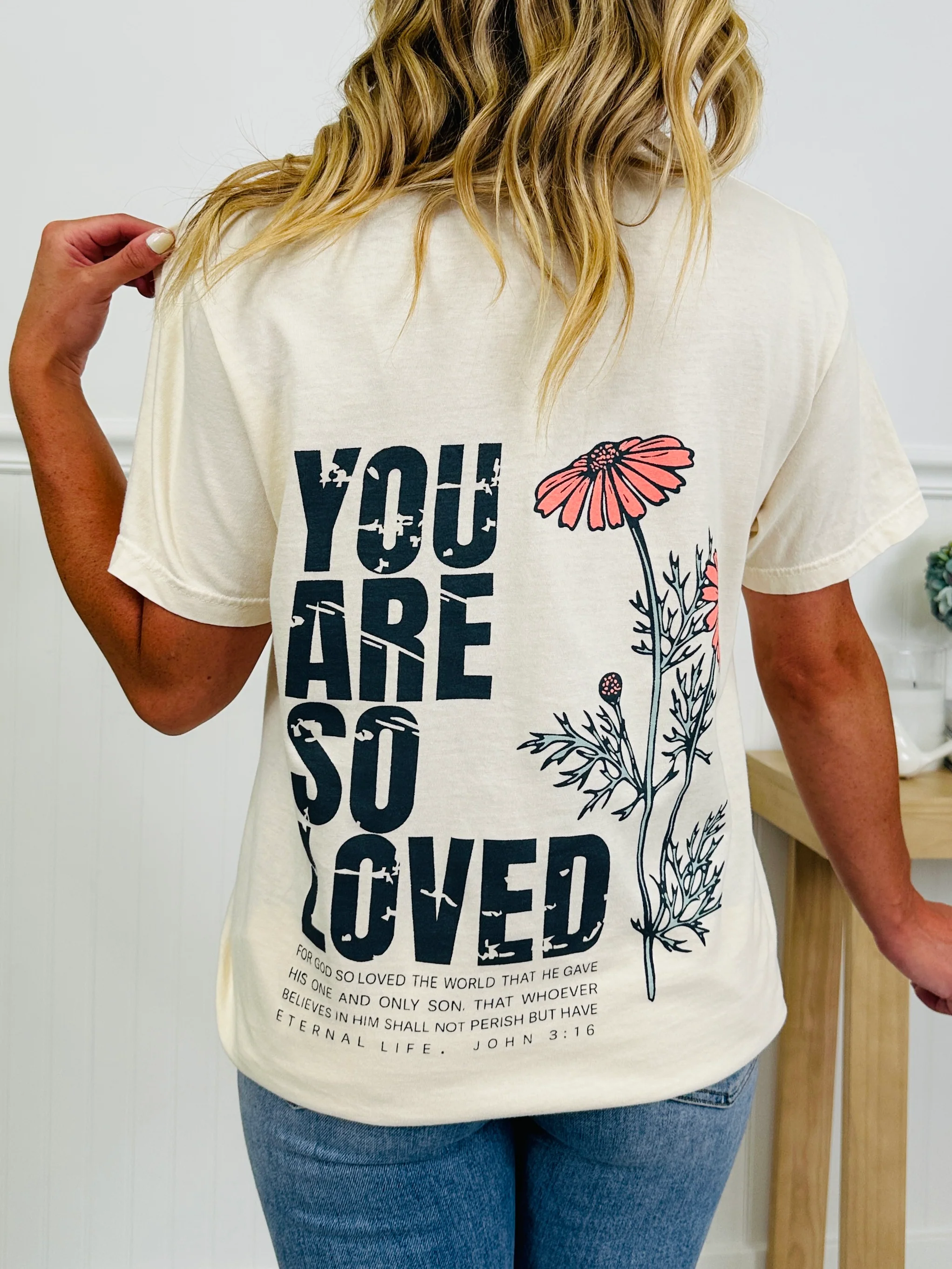 You Are So Loved Graphic Tee - Image 4